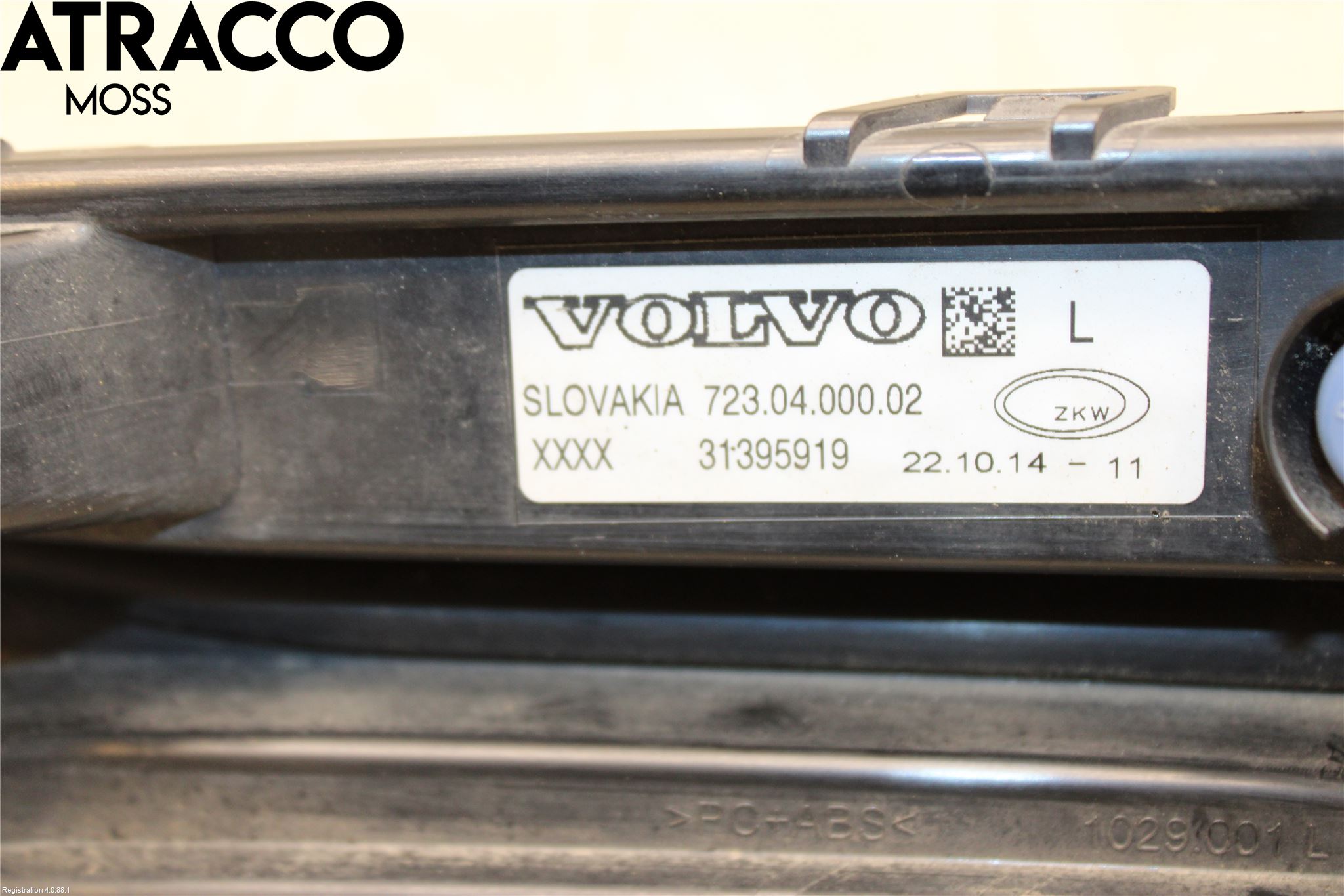 Volvo V40 12-19 Dimljus-Varselljus Fram