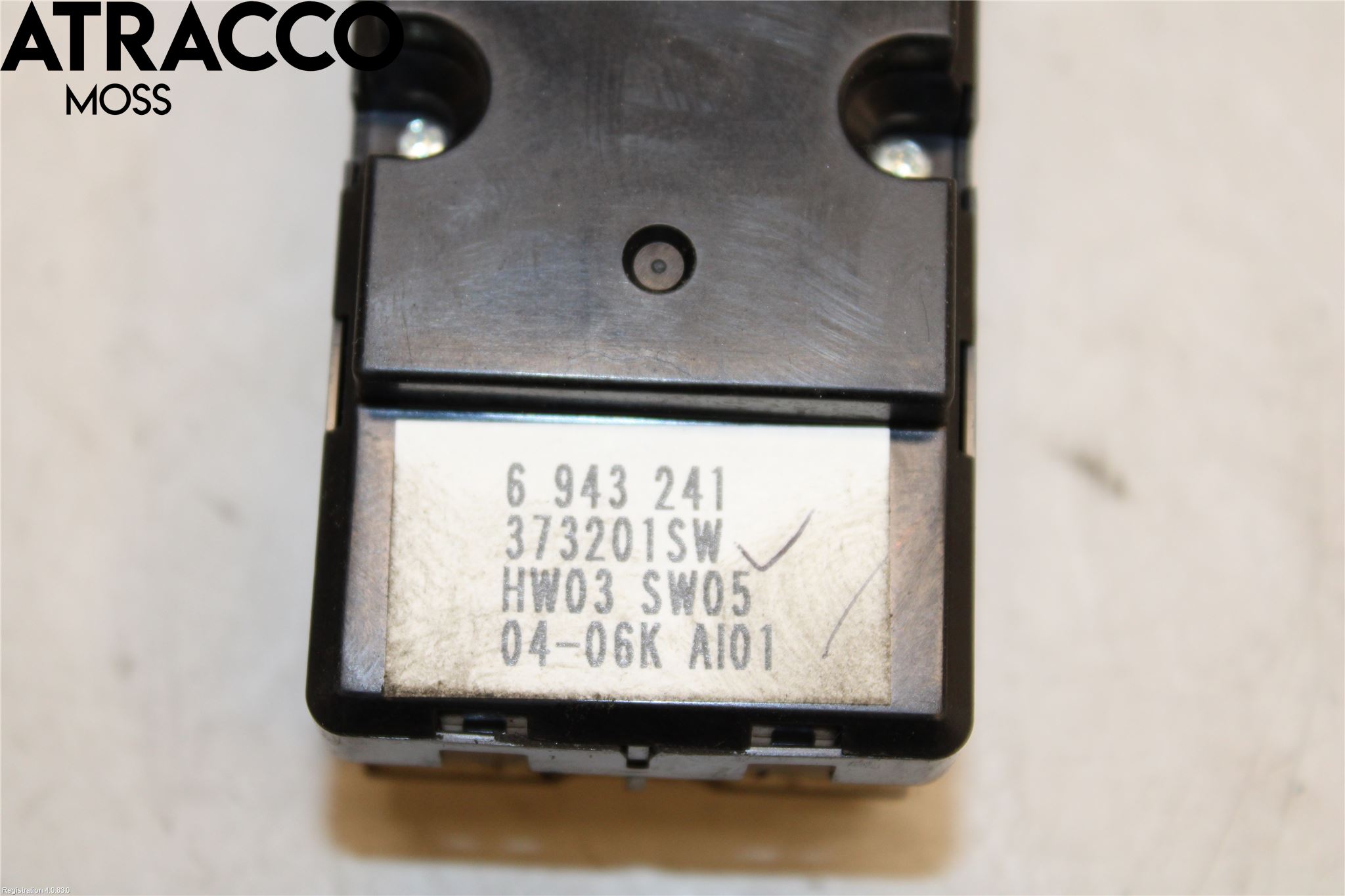 BMW 5 E60/61 Sed/Tou 02-10 Strömställare Elhiss