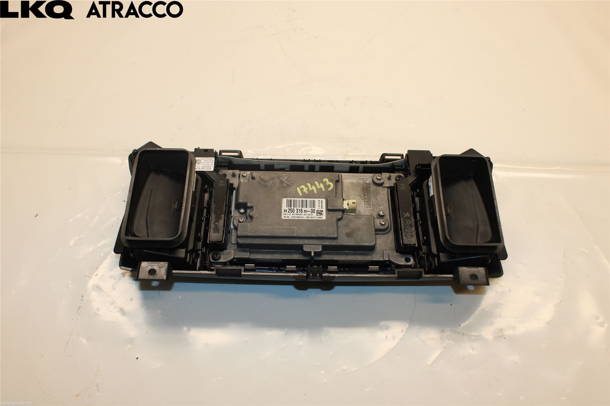 Peugeot EXPERT/E-EXPERT 17- Multifunktionsdisplay