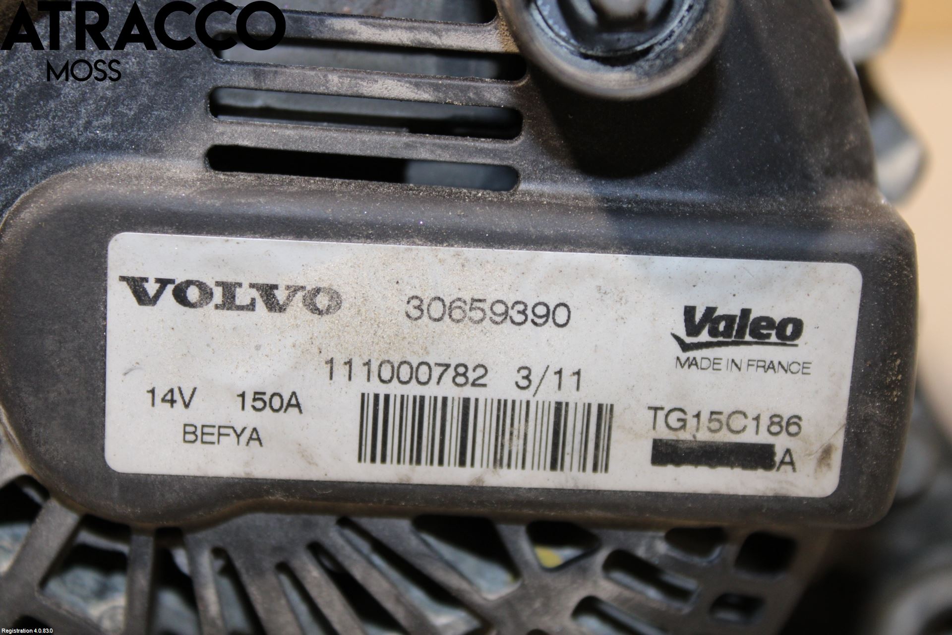 Volvo V50 08-12 Generator