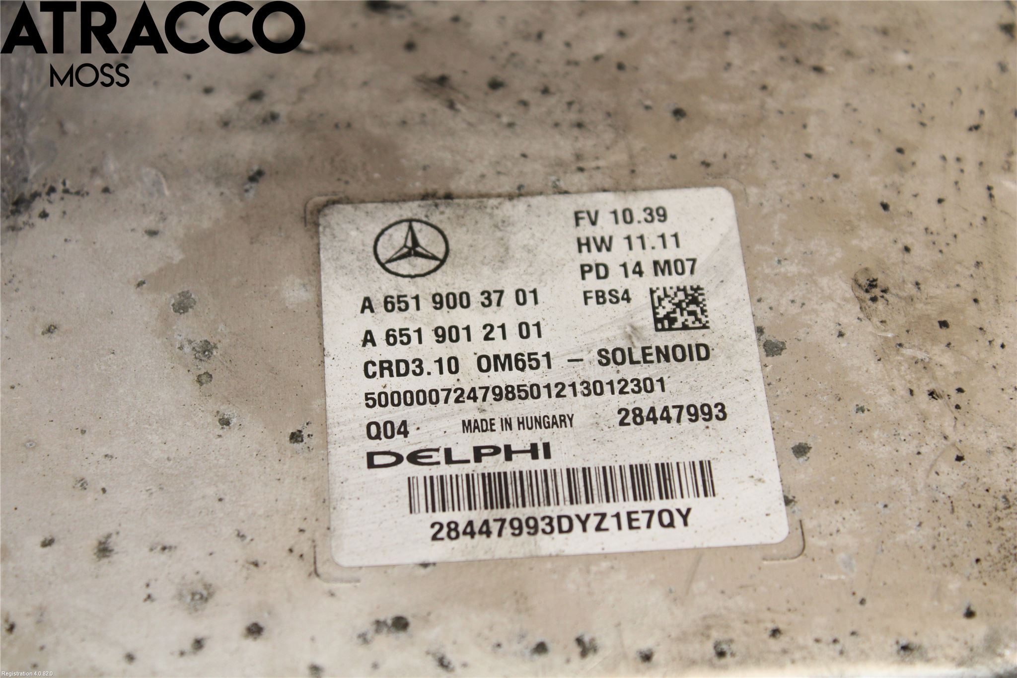 Mercedes-Benz MB E-KLASS (W212) 09-16 Styrenhet Insprut Bensin