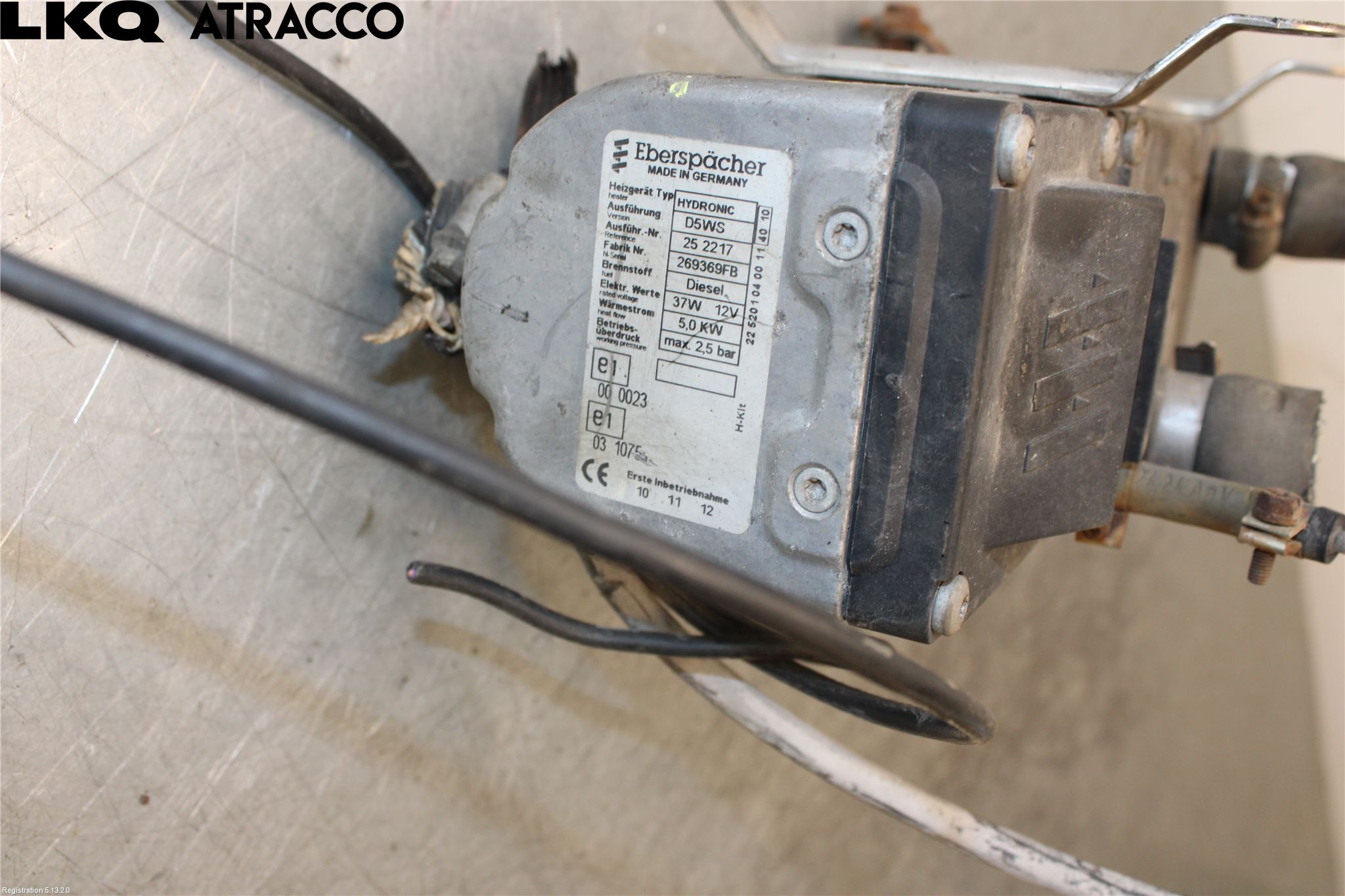 Toyota HI-ACE 06-12 Dieselvärmare