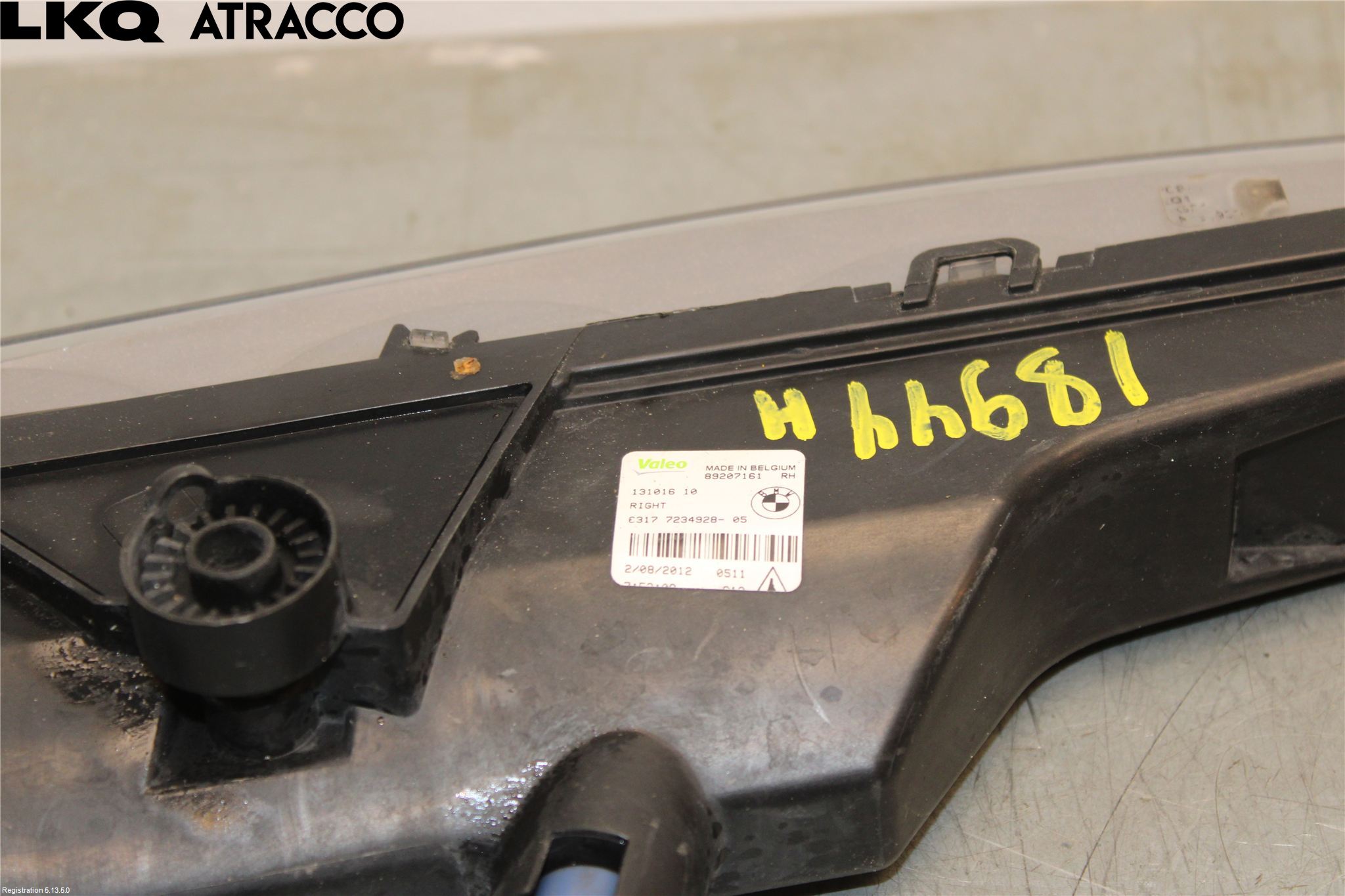 BMW 6 F12/F13 10-18 Dimljus-Varselljus Fram