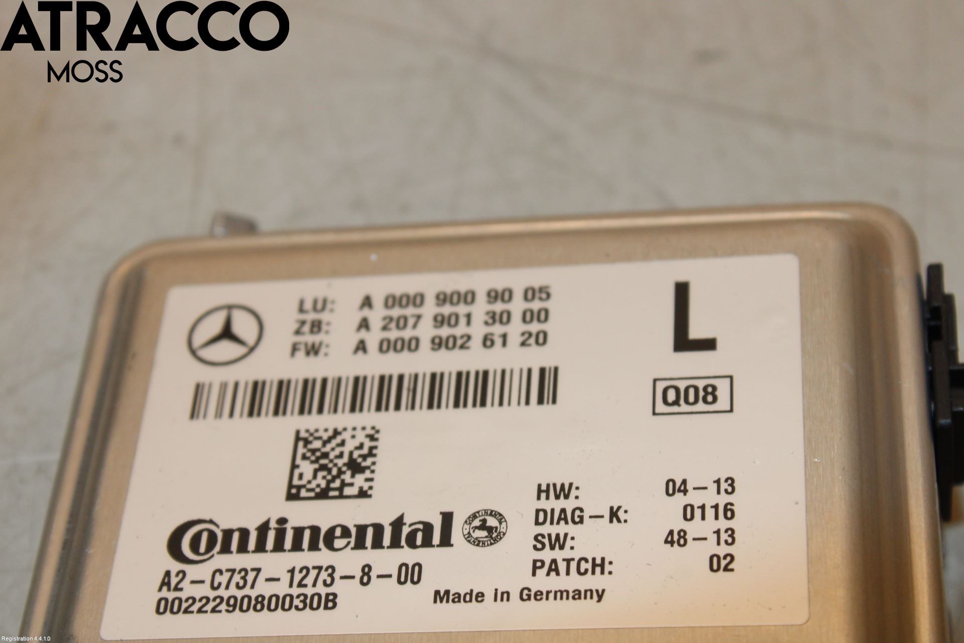Mercedes-Benz MB EQV (447) 21- Parkeringshjälp Kamera