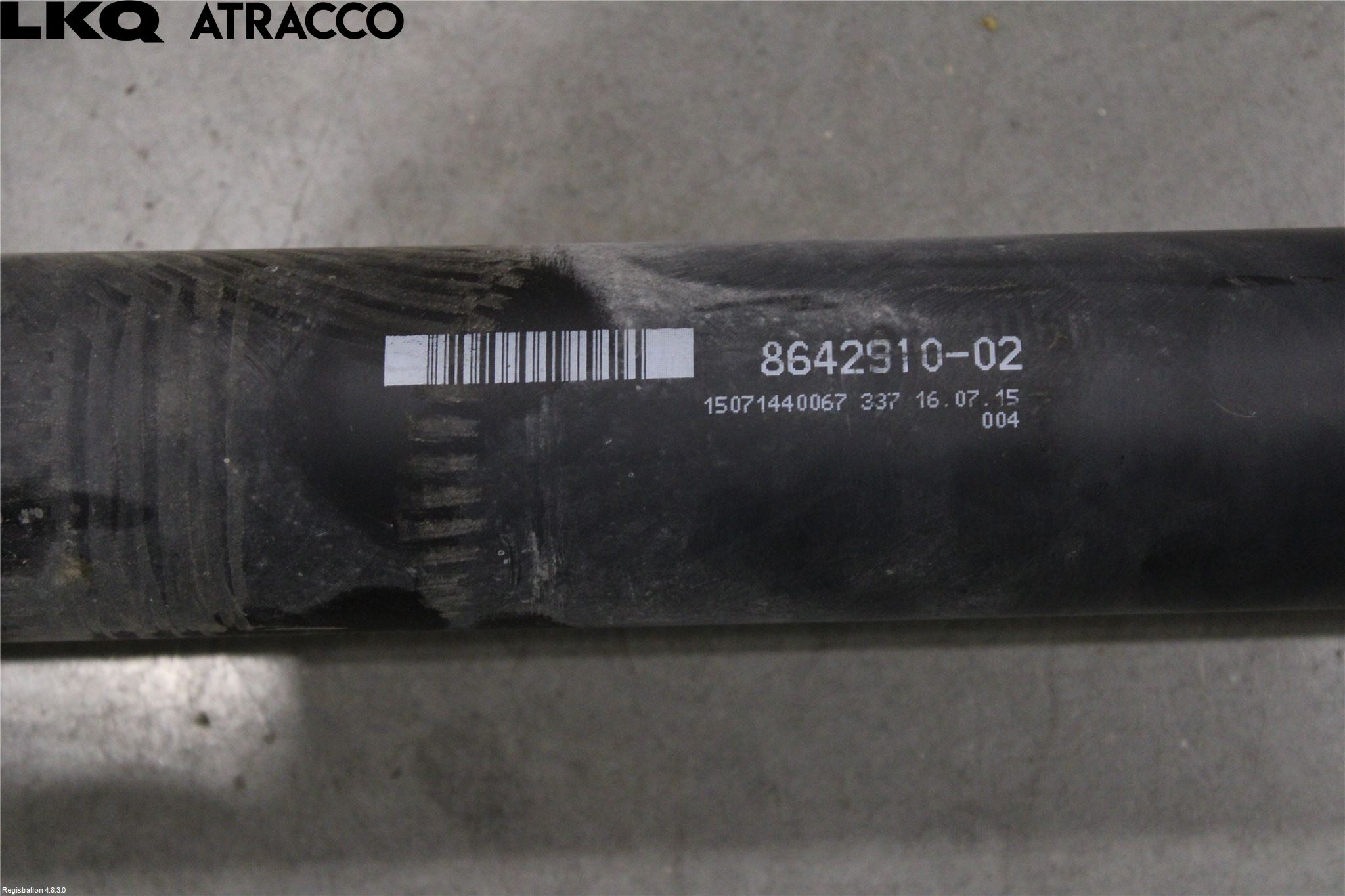 BMW 3 F30/F31/F80 12-19 Mellanaxel Komp