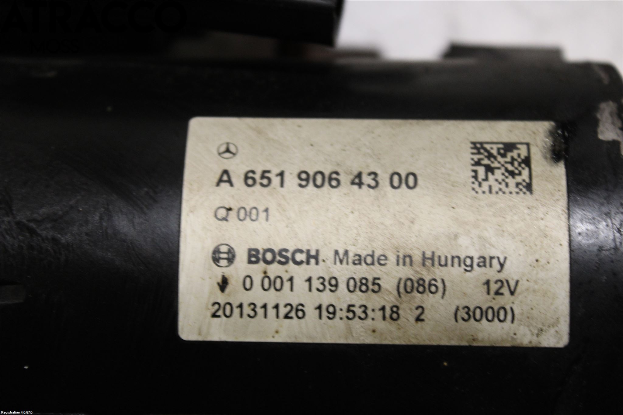 Mercedes-Benz MB C-KLASS (W204) 07-15 Startmotor Diesel