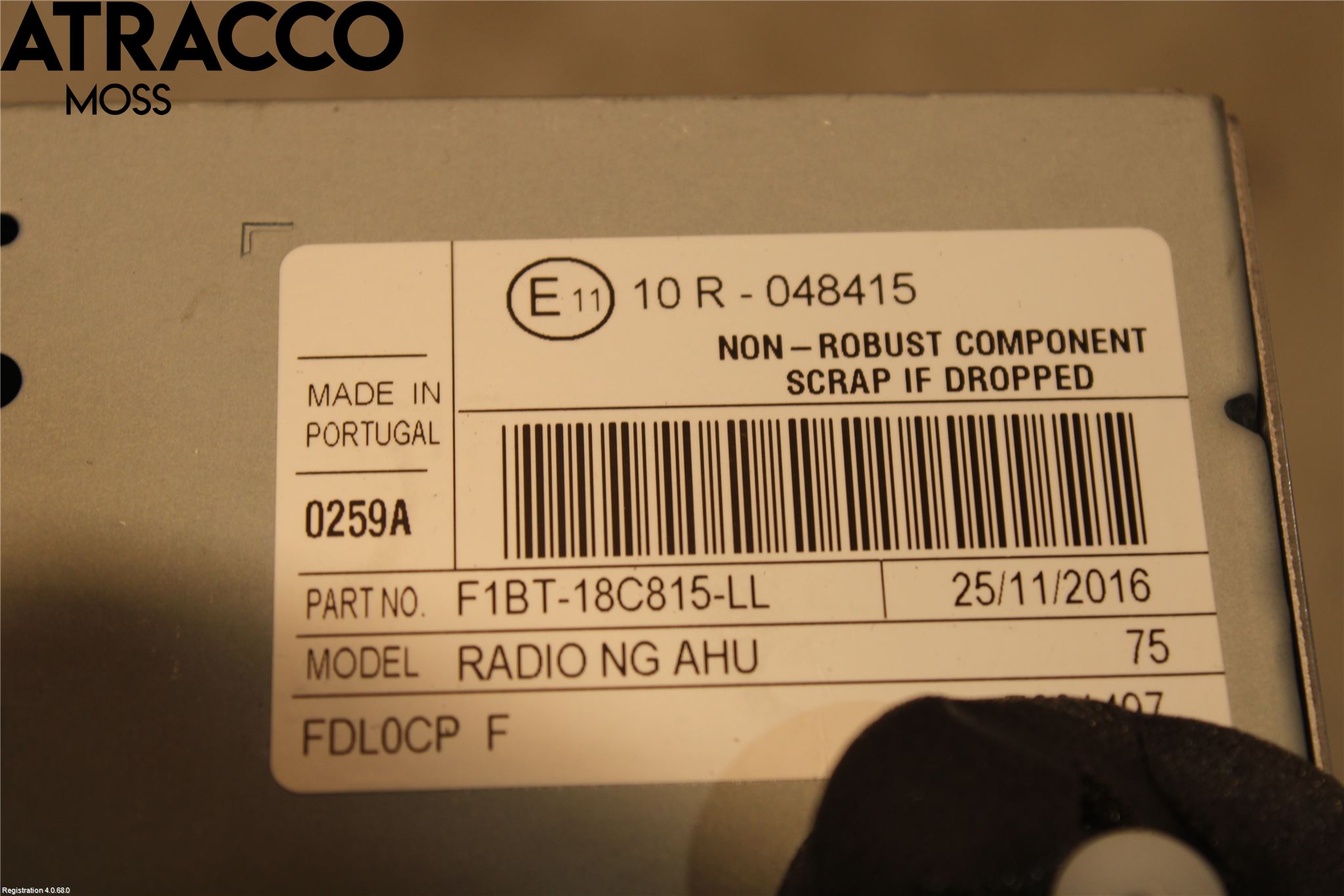 Ford TRANSIT/TOURNEO CONNECT 13-22 Cd Radio - Multimediapanel