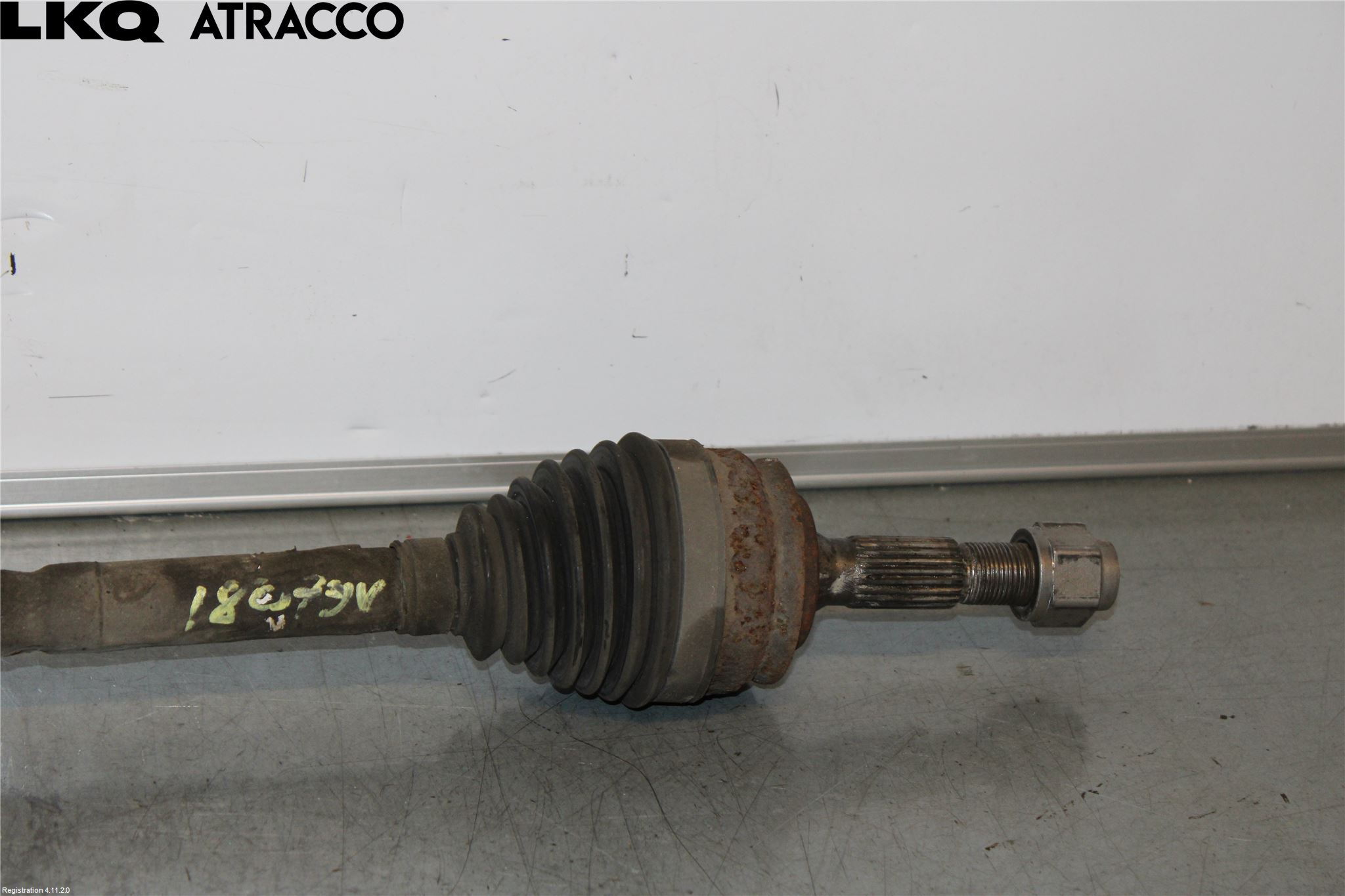 Citroen JUMPY 07-16 Drivaxel Fram Vänster