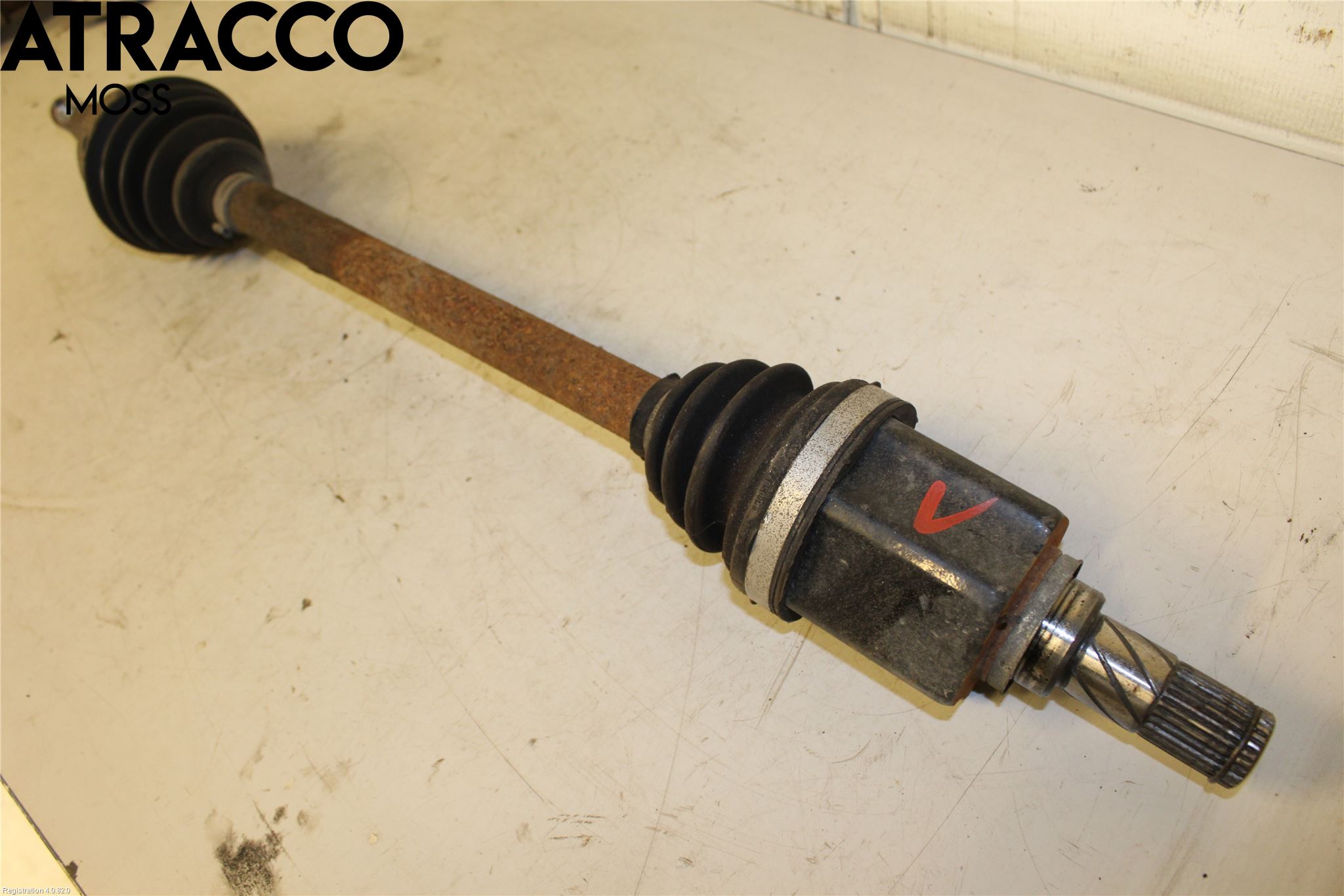 Nissan LEAF 11-17 Drivaxel Fram Vänster