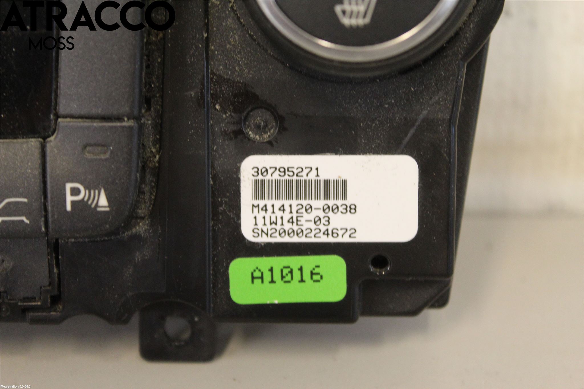 Volvo S60 11-13 Ac Styrenhet Ac Manöveren
