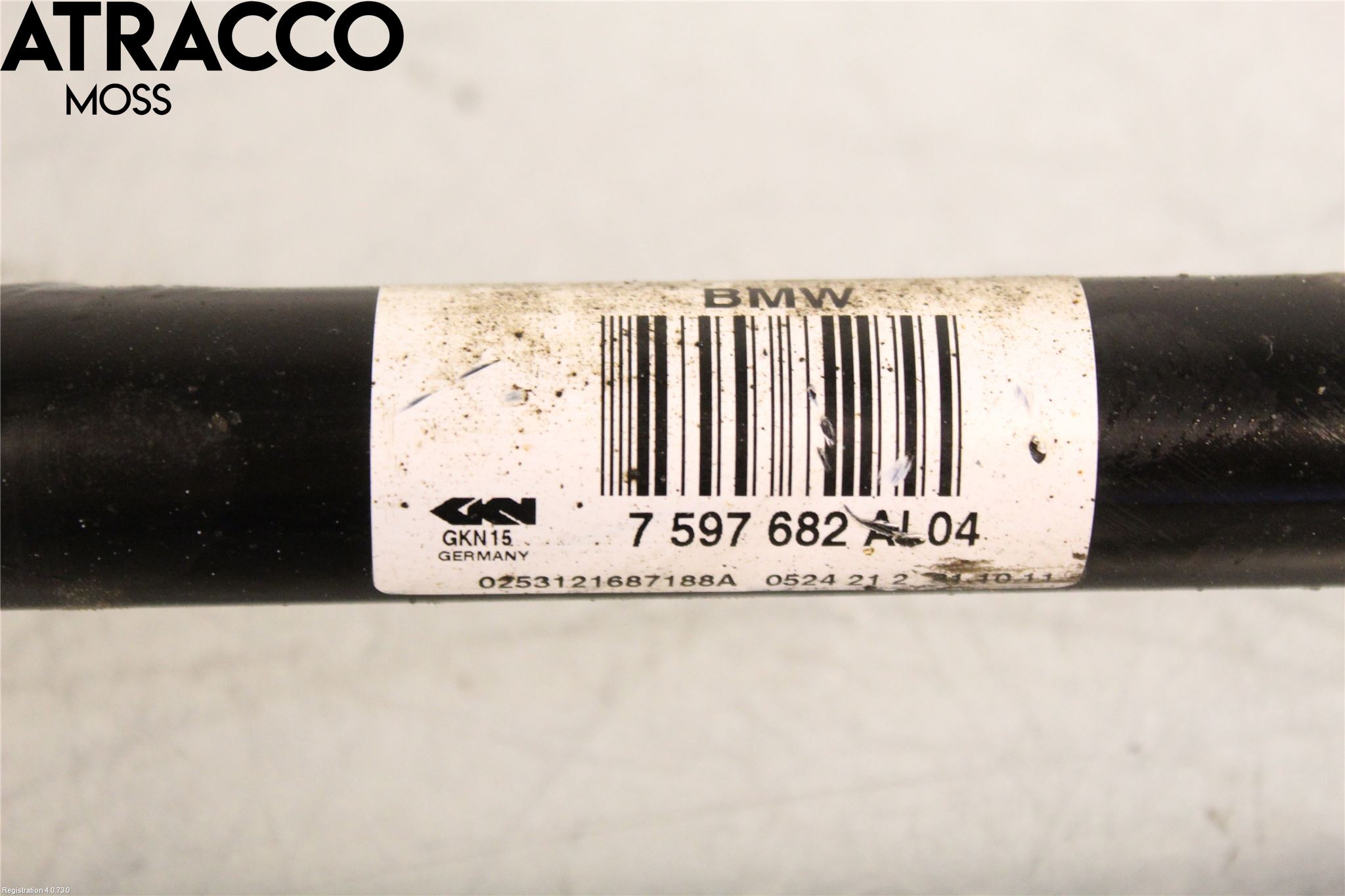 BMW 1 F20/F21 11-19 Drivaxel Bak Höger