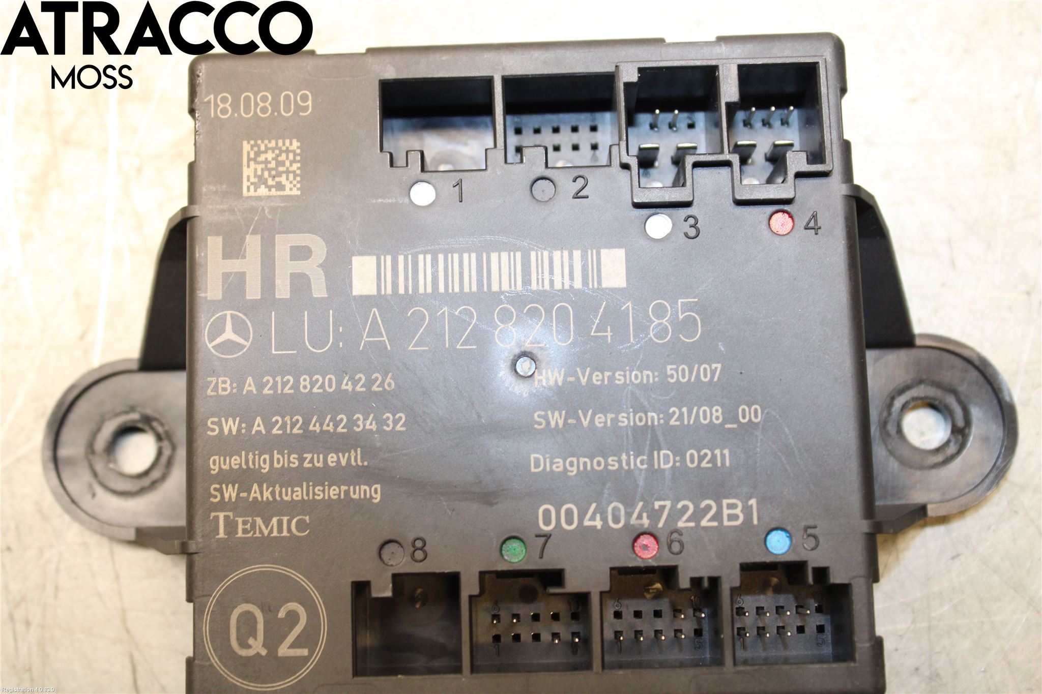 Mercedes-Benz MB E-KLASS (W212) 09-16 Styrenhet Dörr