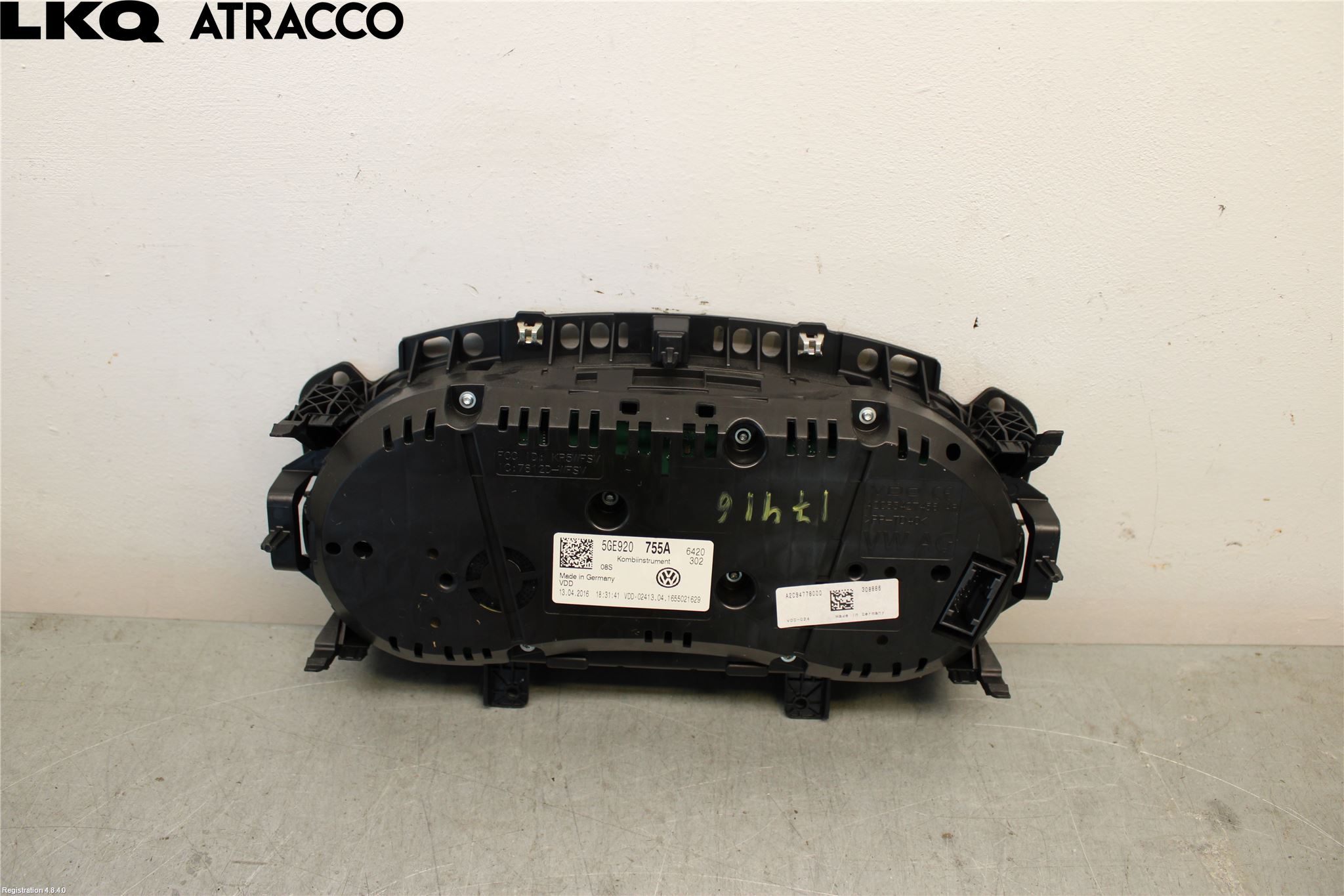 Volkswagen VW GOLF / E-GOLF VII 13-20 Instrument Hast