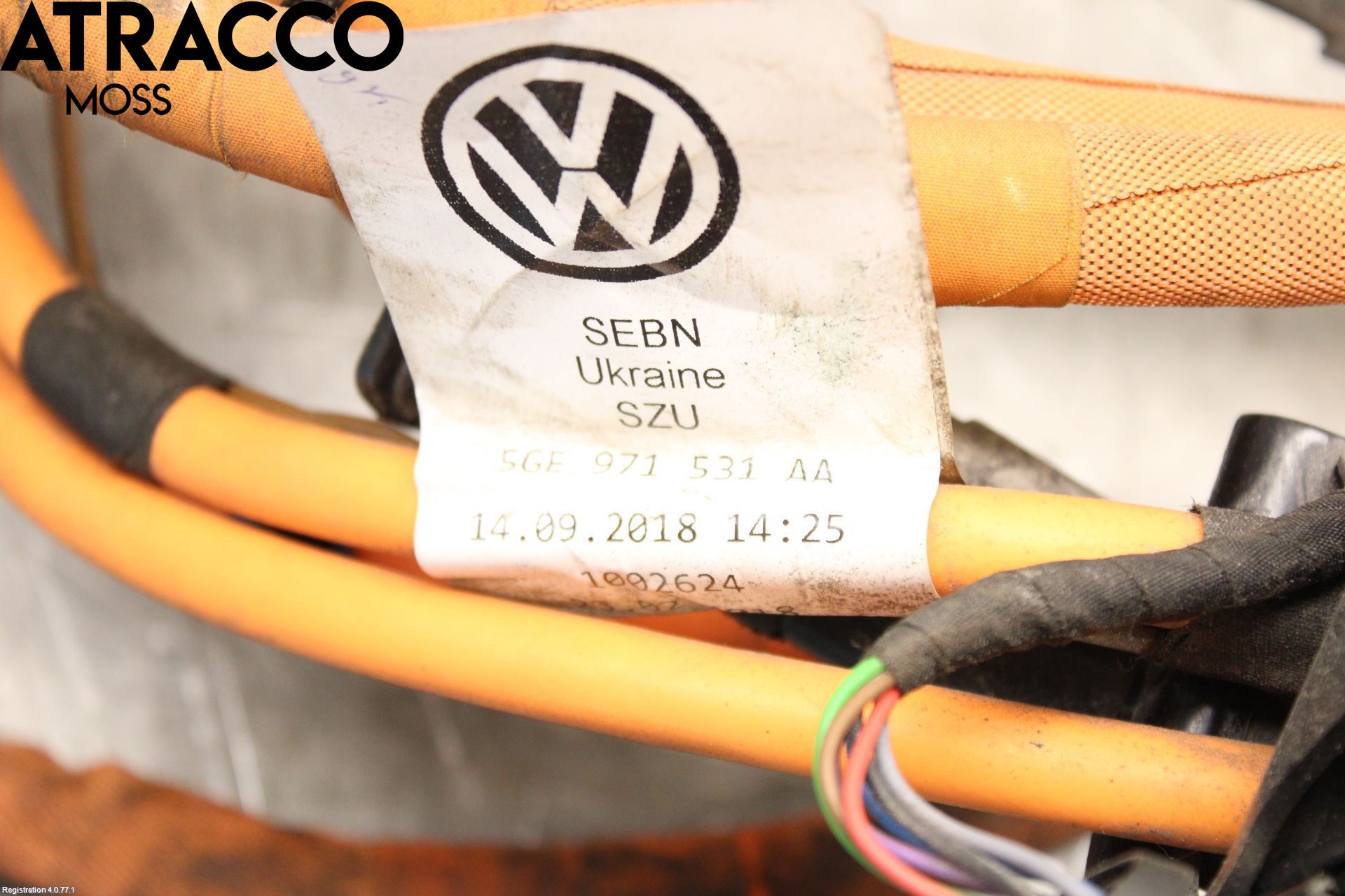 Volkswagen VW GOLF / E-GOLF VII 13-20 Kabelhärva Högspänning
