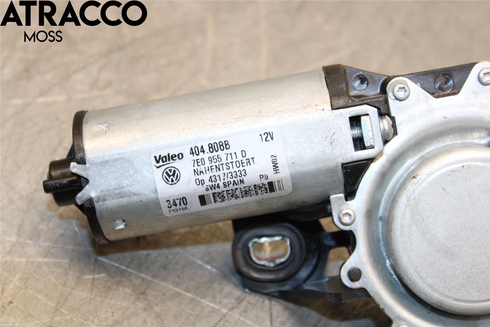 Volkswagen VW TRANSP/CARAVELLE (T6) 16-22 Torkarmotor Baklucka