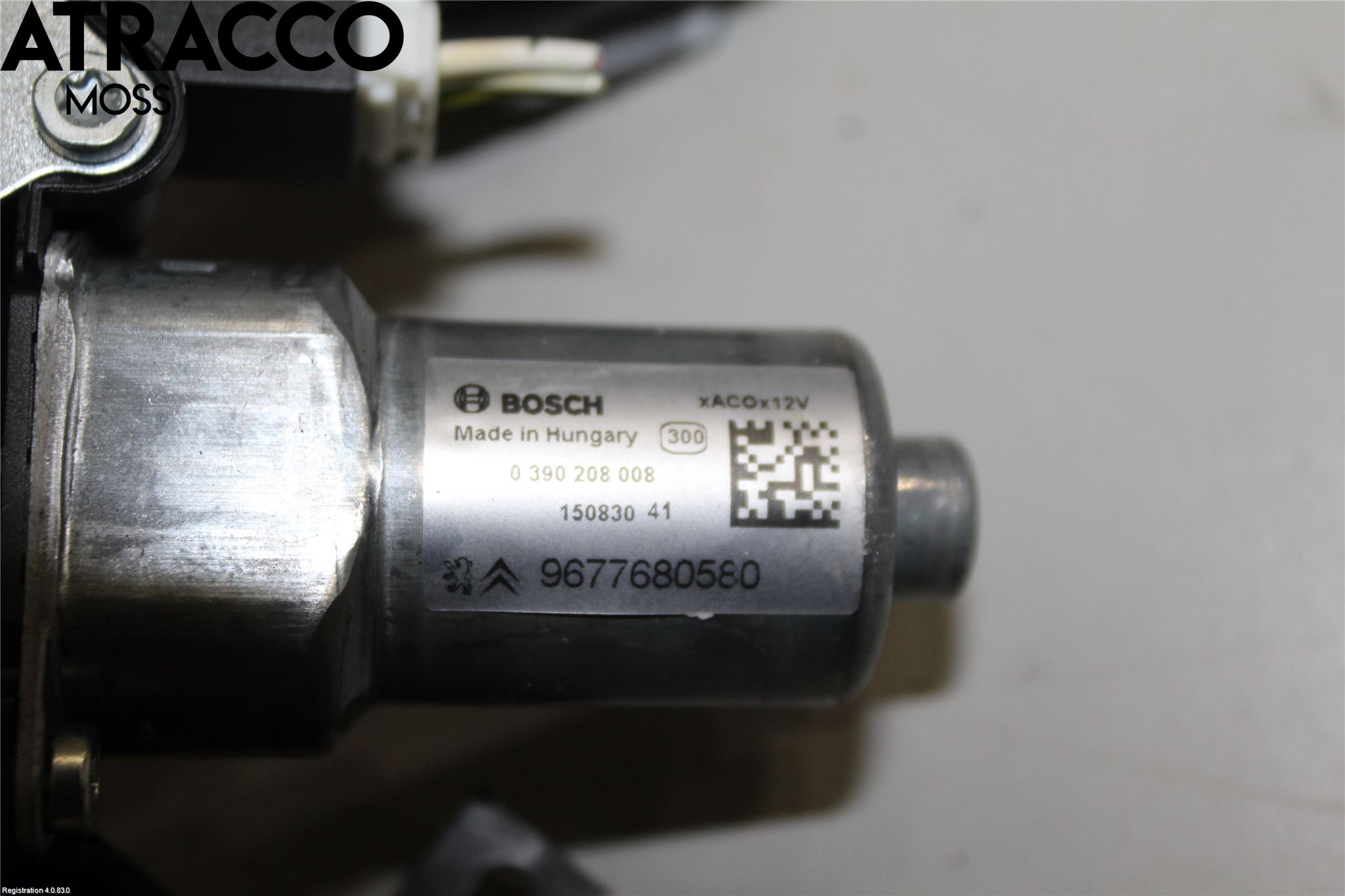 Peugeot 308 14-21 Torkarmotor Baklucka