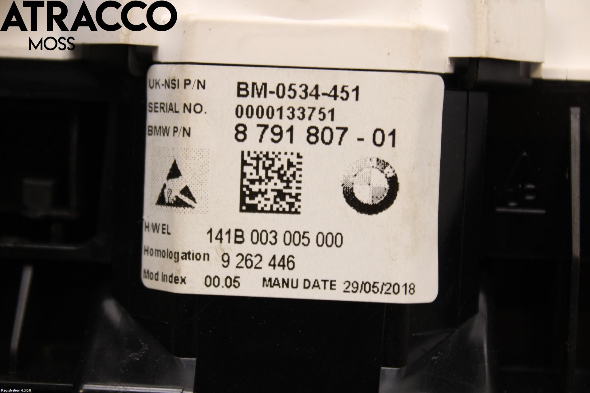 BMW i3 I01 13-22 Instrument Komb
