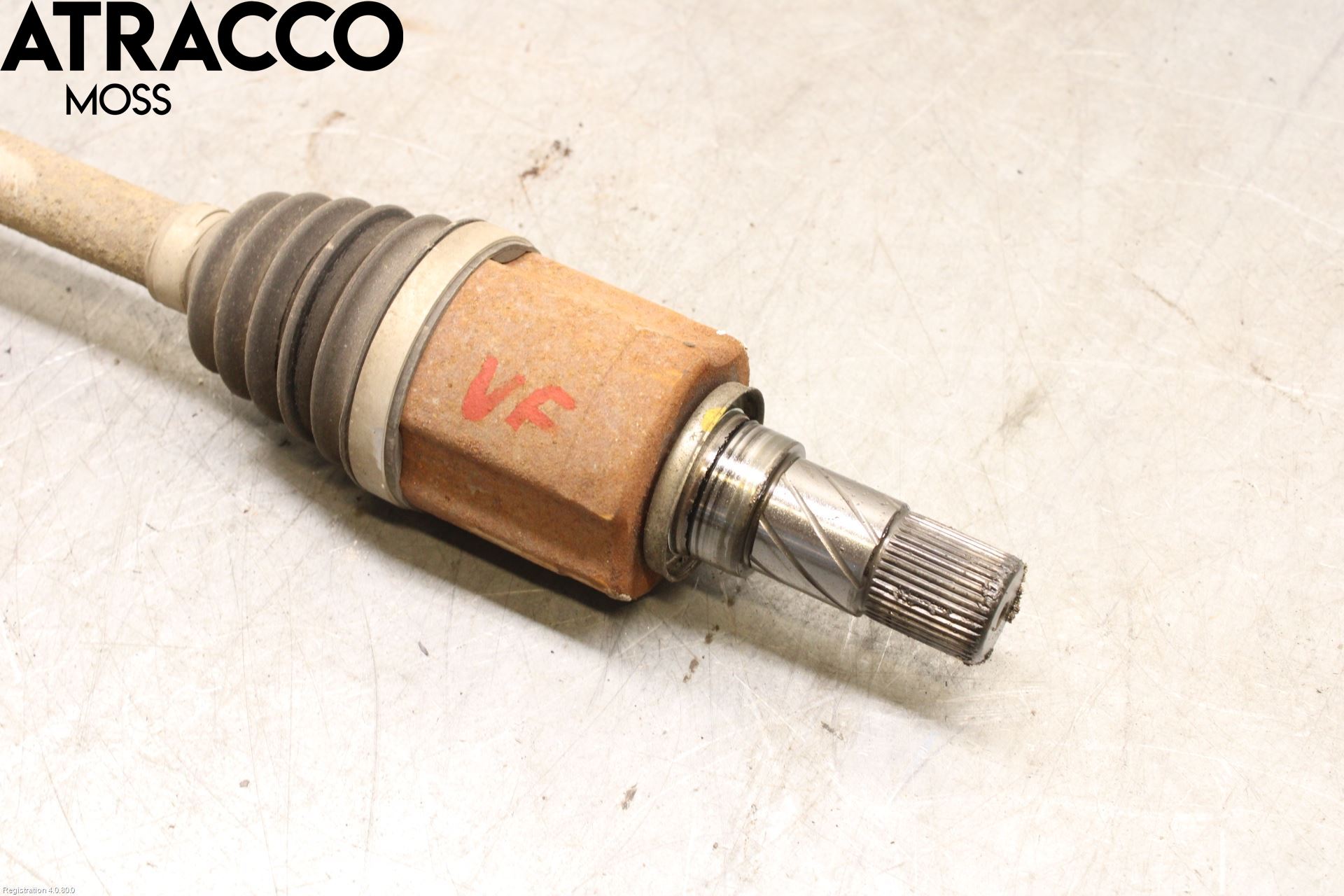 Renault SCÉNIC/GRAND 07-09 Drivaxel Fram Vänster