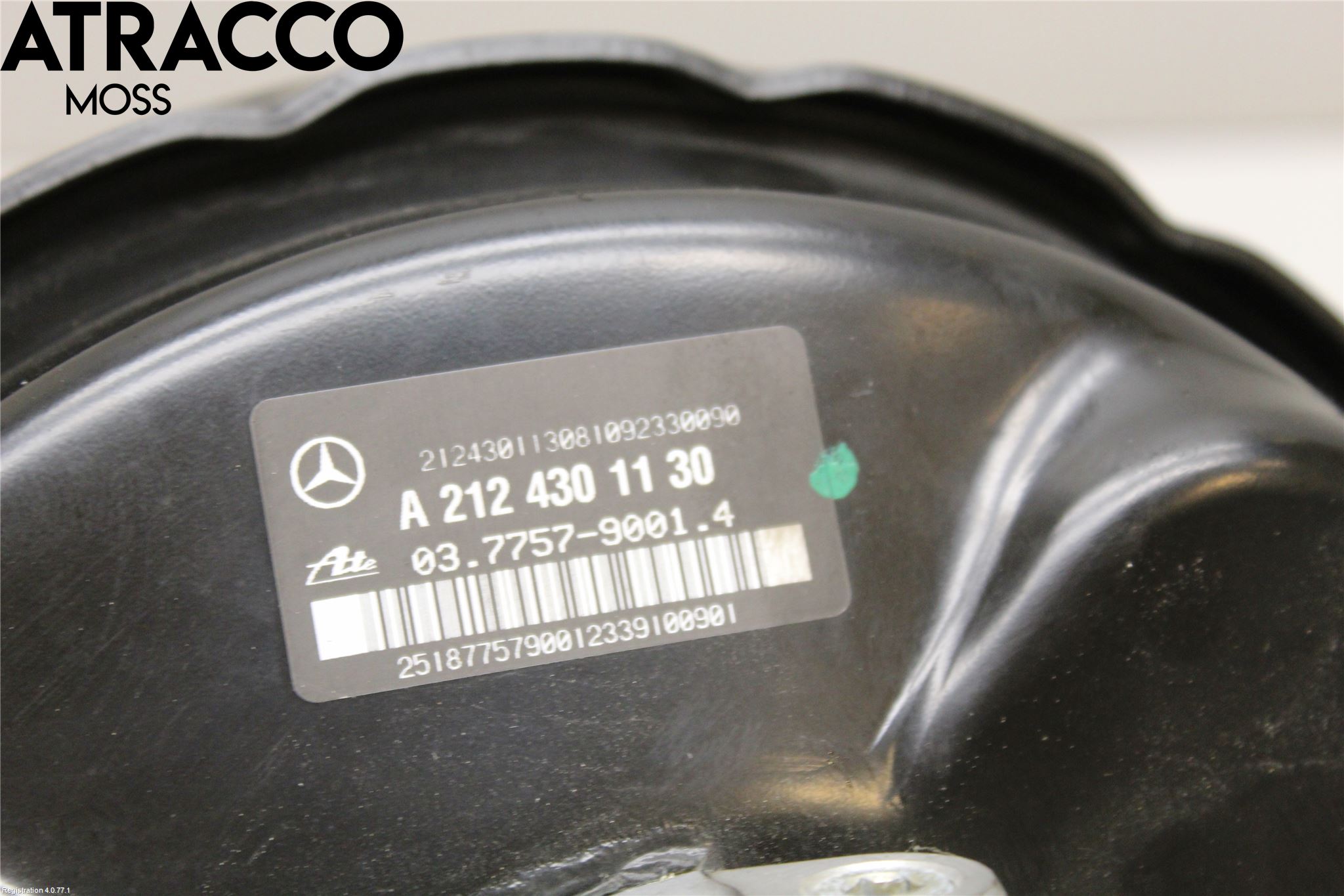 Mercedes-Benz MB E-KLASS (W212) 09-16 Bromsservo