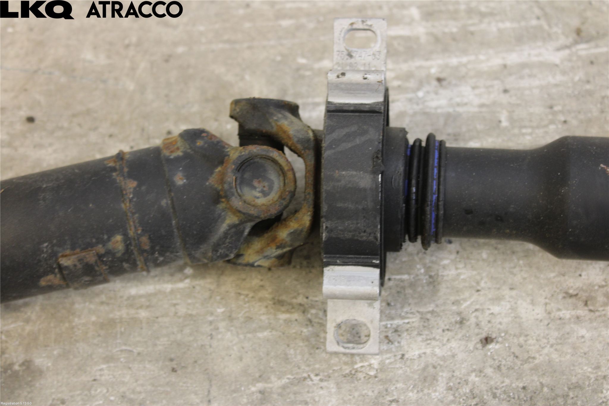 BMW 5 F10/F11/F18 09-17 Mellanaxel Främre