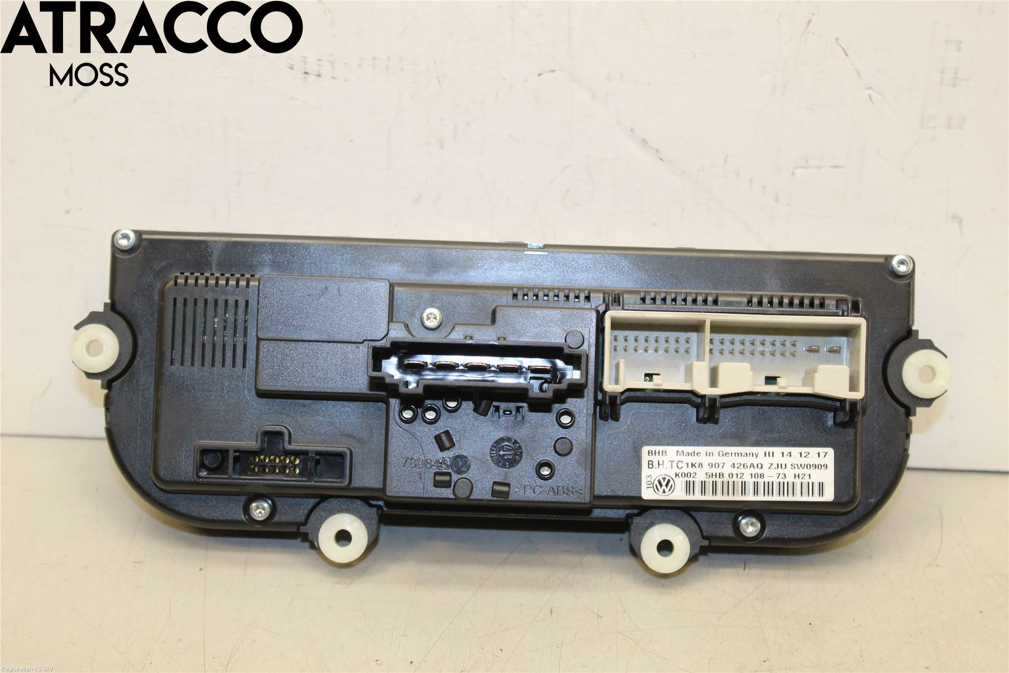 Volkswagen VW CADDY 16-20 Ac Styrenhet Ac Manöveren
