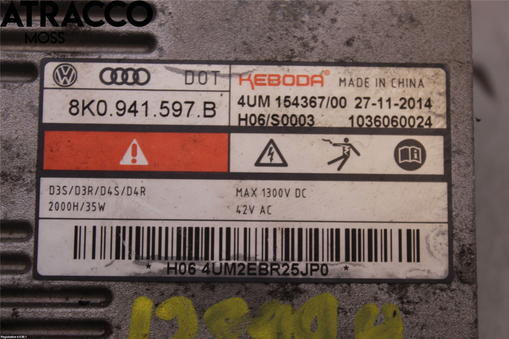 Skoda OCTAVIA (5E) 13-20 Styrenhet Strålkastare