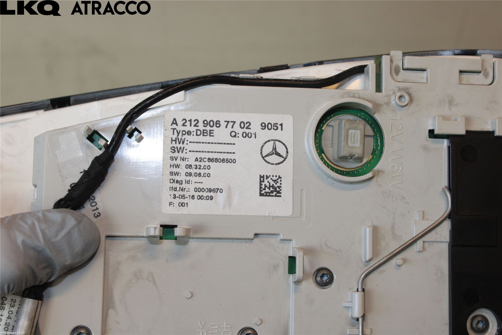 Mercedes-Benz MB E-KLASS (W212) 09-16 Innerbelysning
