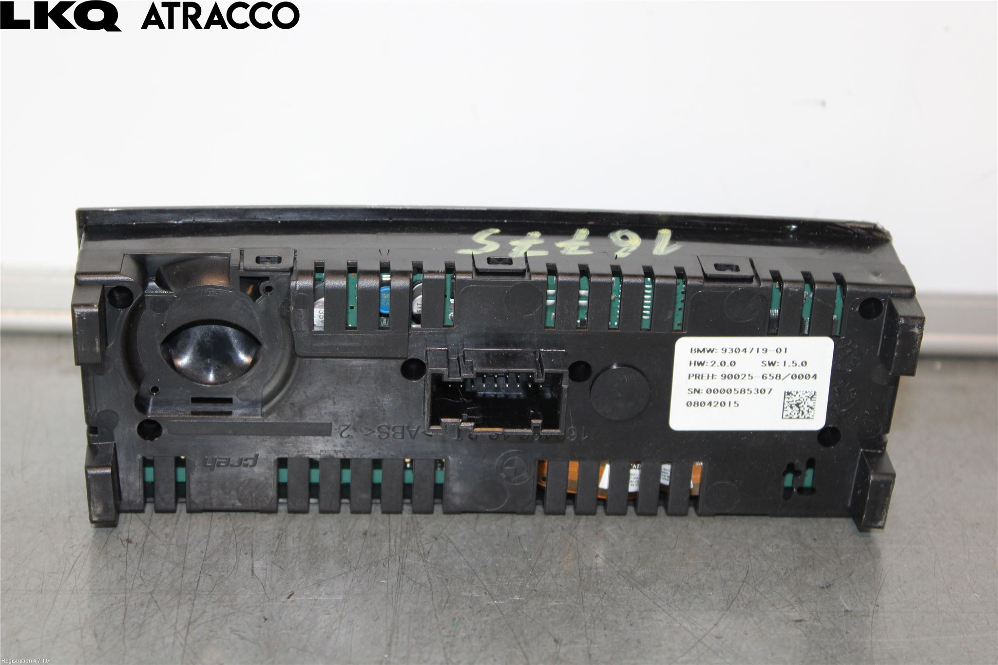 BMW 5 F10/F11/F18 09-17 Ac Styrenhet Ac Manöveren