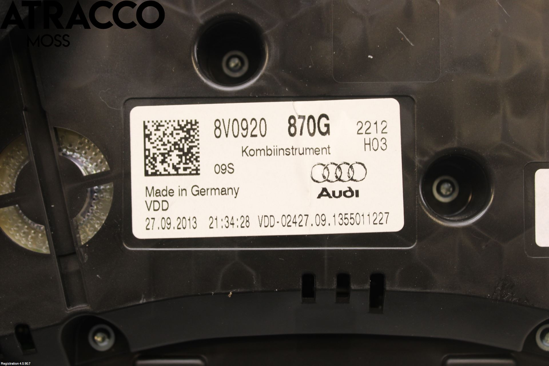 Audi A3/S3 05-13 Instrument Komb