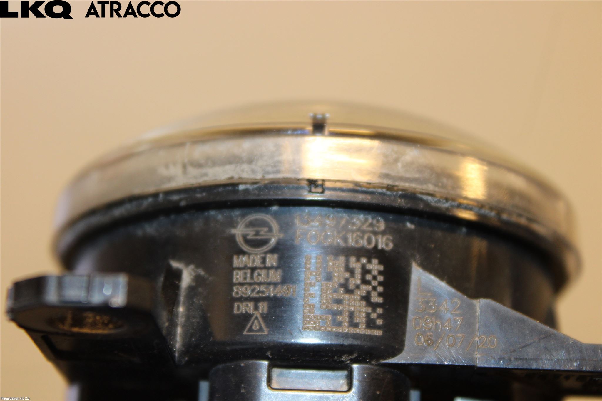 Opel CORSA F, CORSA-E 20- Dimljus-Varselljus Fram