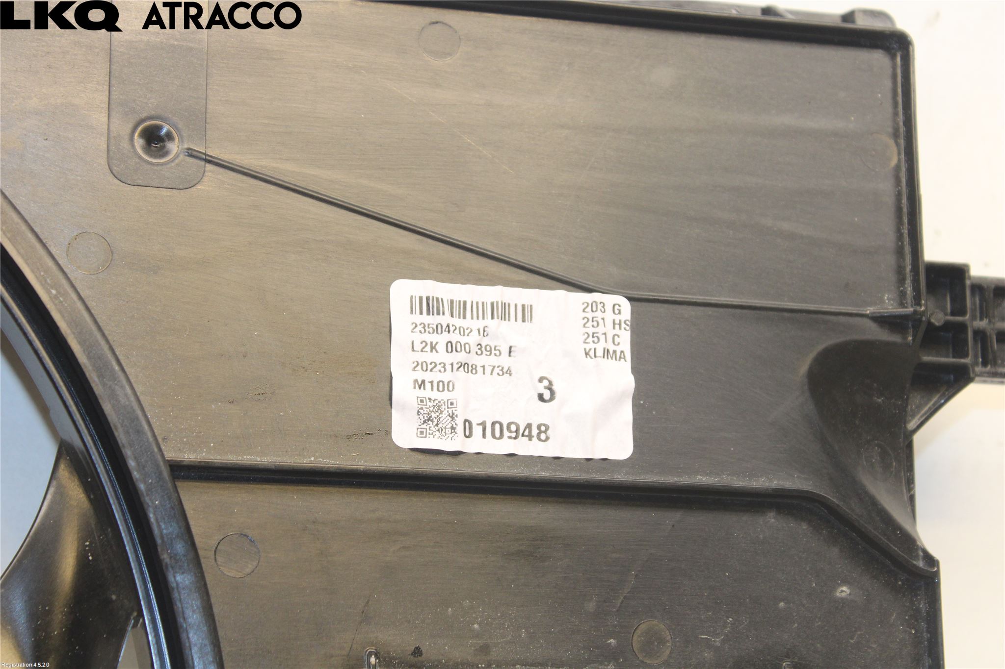 Volkswagen VW CADDY 21- Kylfläkt El