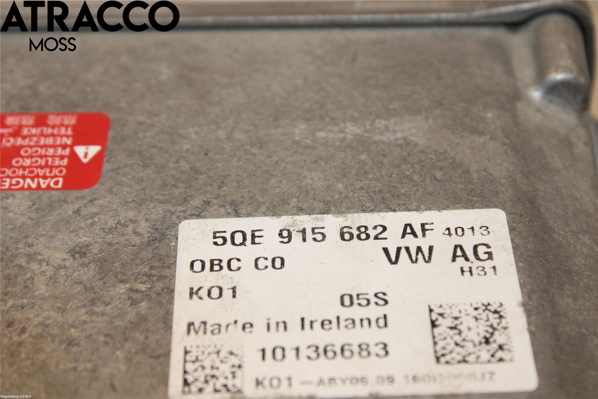 Audi A3/S3 8V 13-20 Batteriladdare Högspänning
