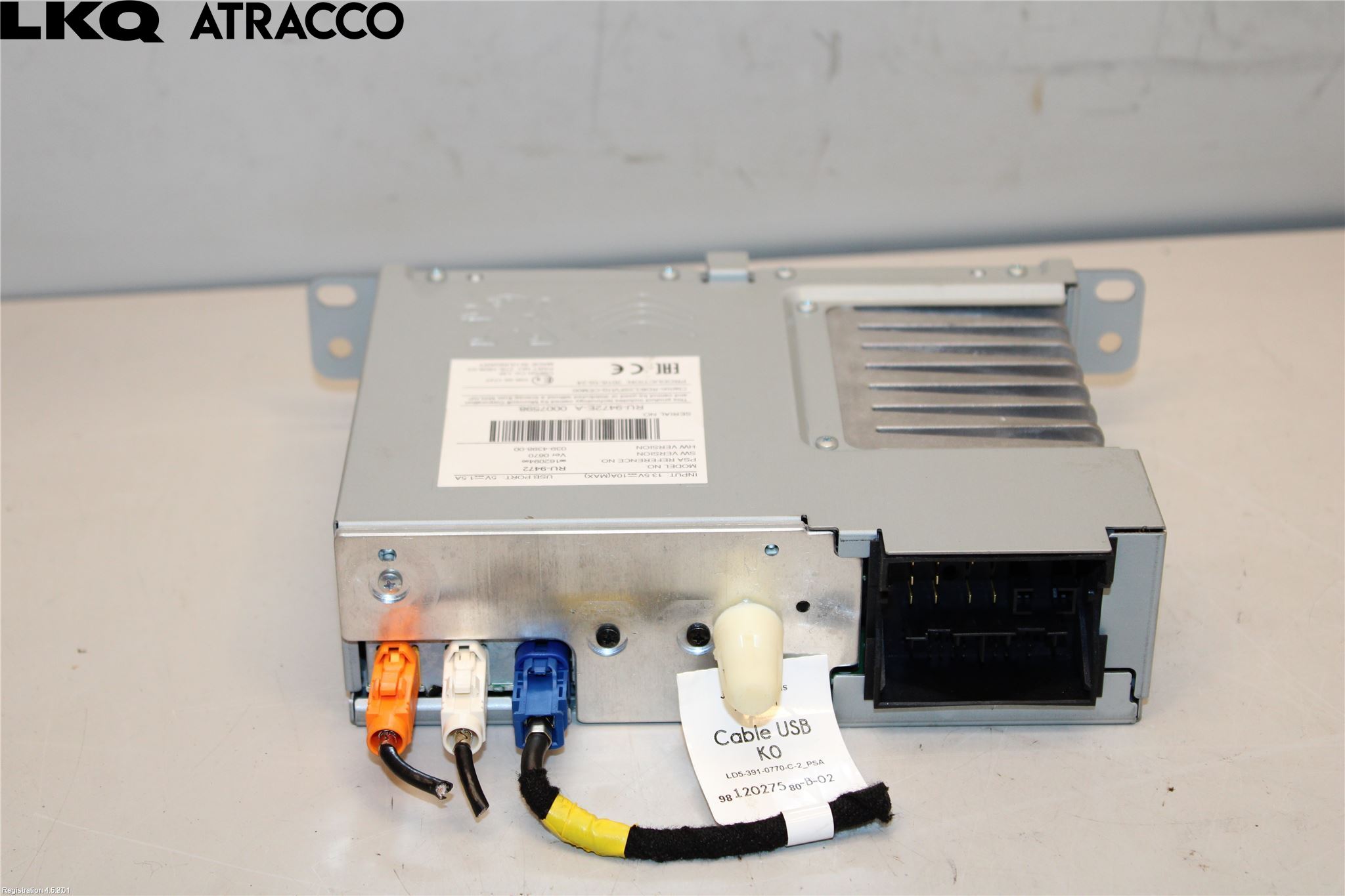 Toyota YARIS VERSO P1 00-05 Radio-Stereo Förstärkare