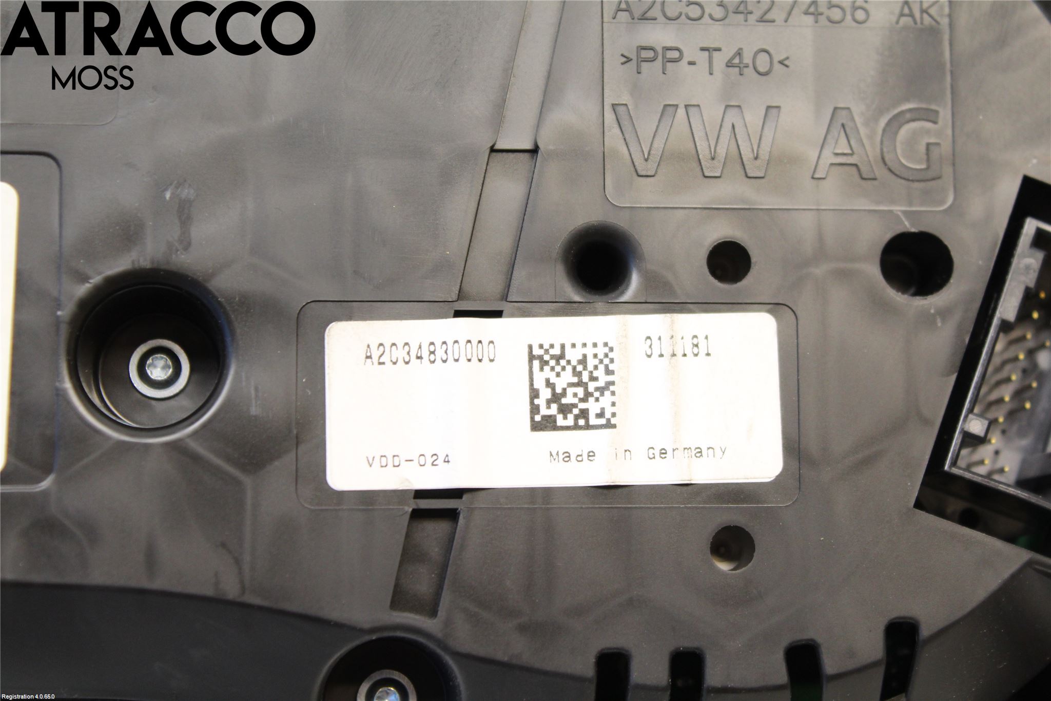 Volkswagen VW GOLF / E-GOLF VII 13-20 Instrument Komb