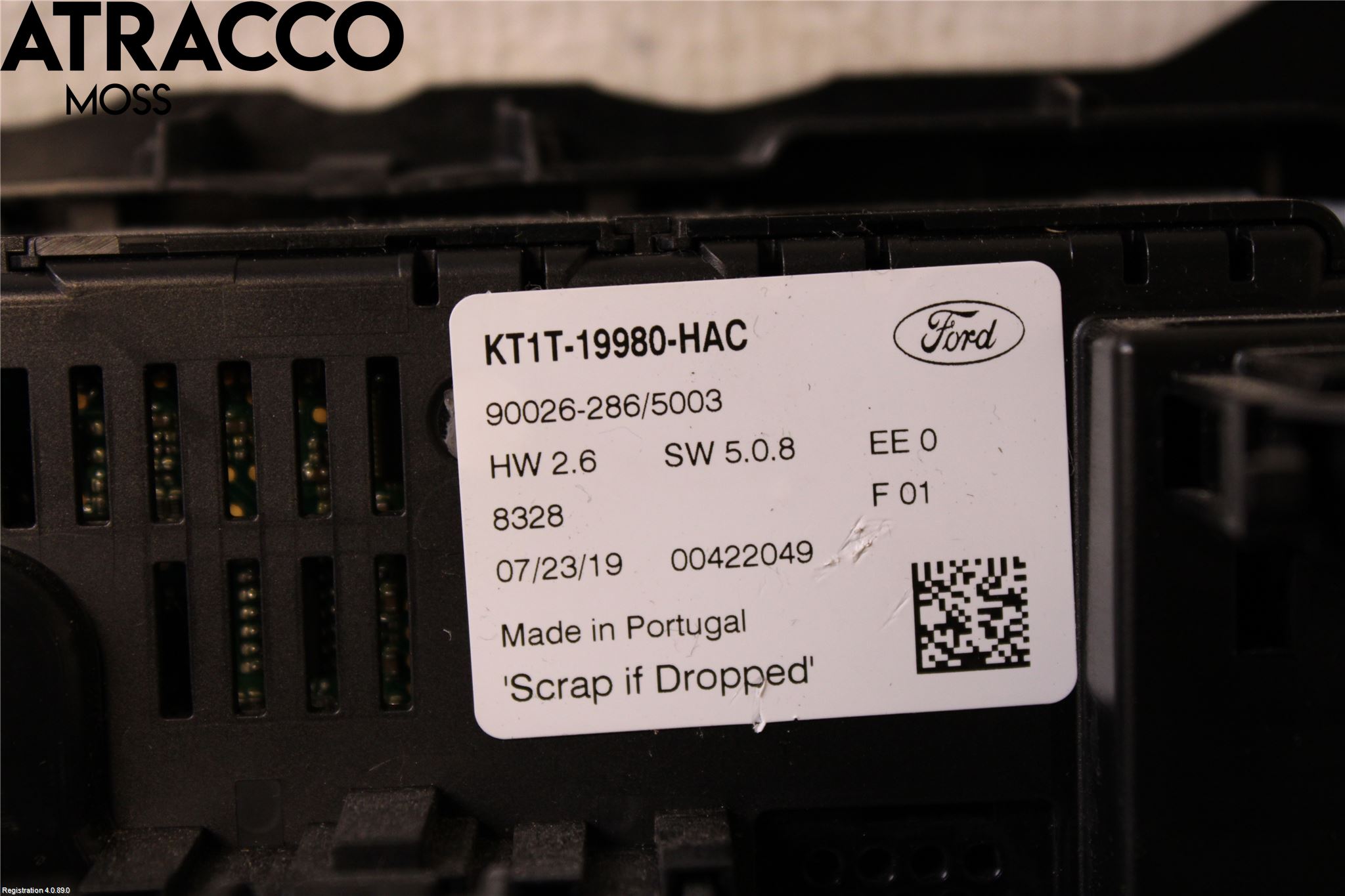 Ford TRANSIT/TOURNEO CONNECT 13-22 Ac Styrenhet Ac Manöveren