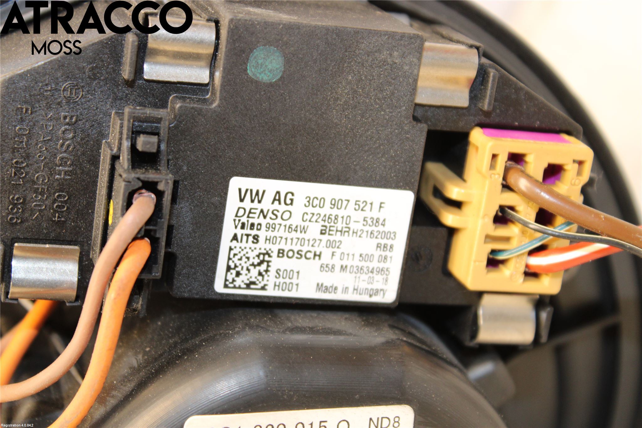 Volkswagen VW PASSAT 11-14 Ac Värmefläkt