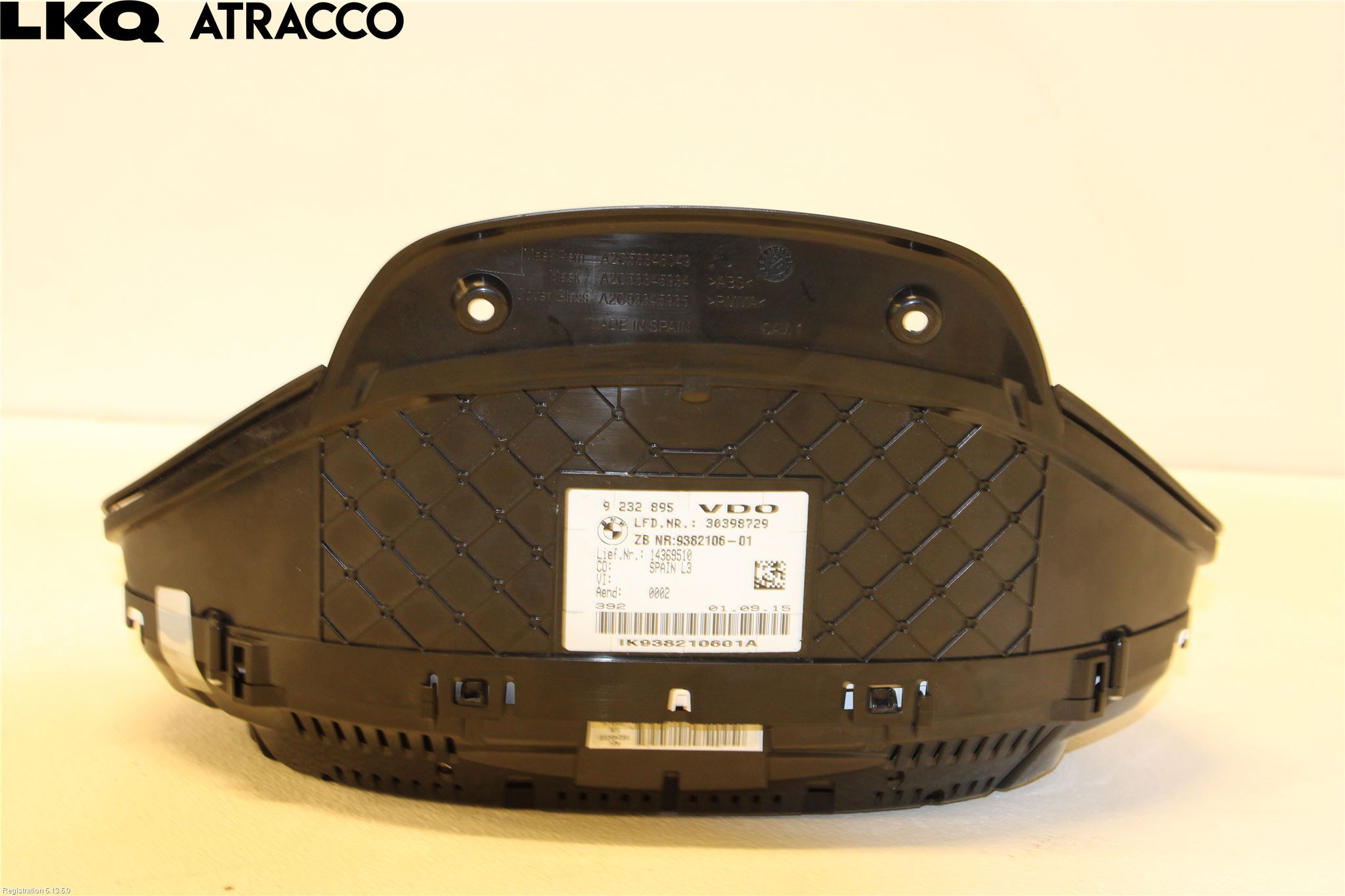 BMW 3 F30/F31/F80 12-19 Instrument Komb