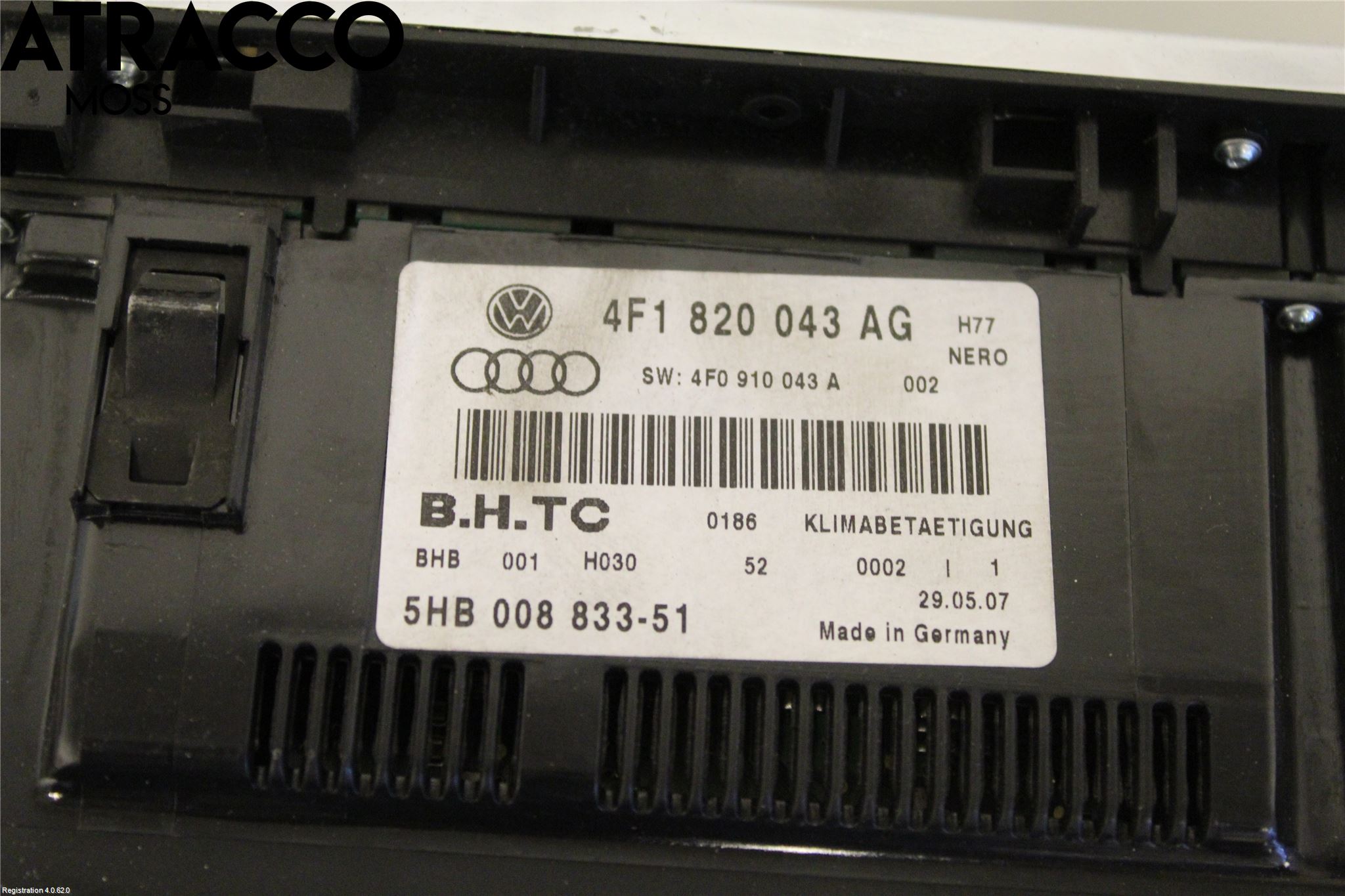 Audi A6/S6     05-11 Ac Styrenhet Ac Manöveren