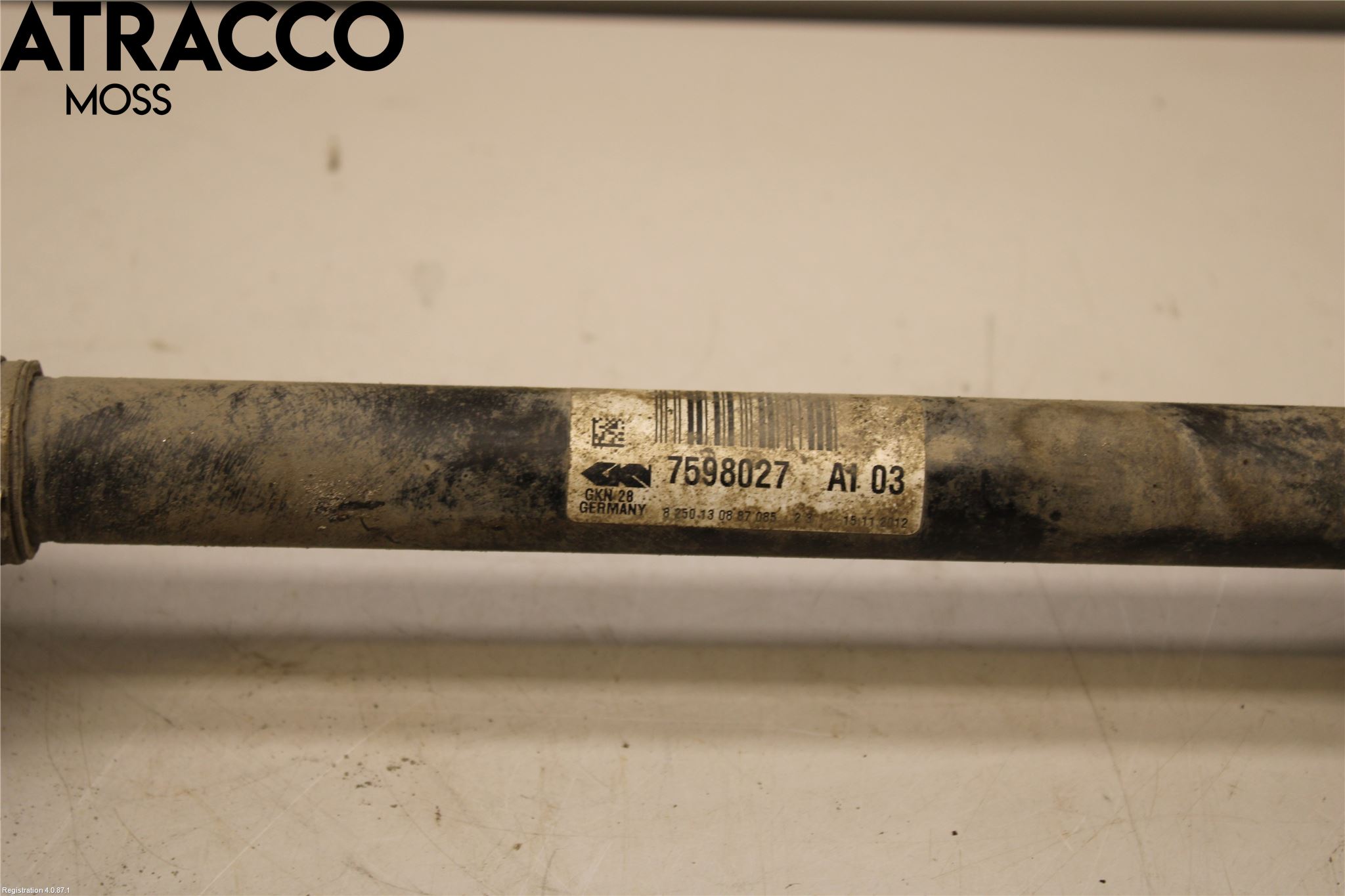 BMW X3 F25 10-17 Drivaxel Fram Vänster