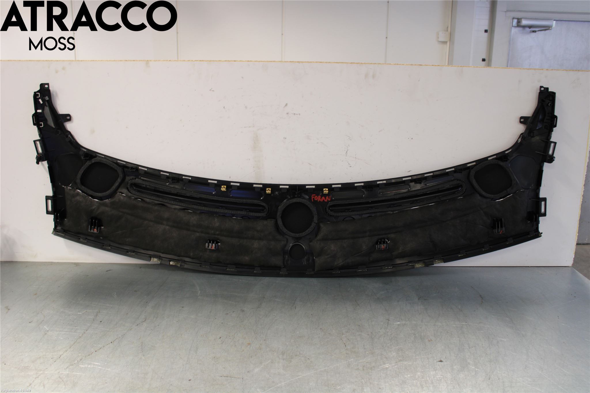 Tesla MODEL X 16- Instrumentbräda Inlägg-Dekorlist