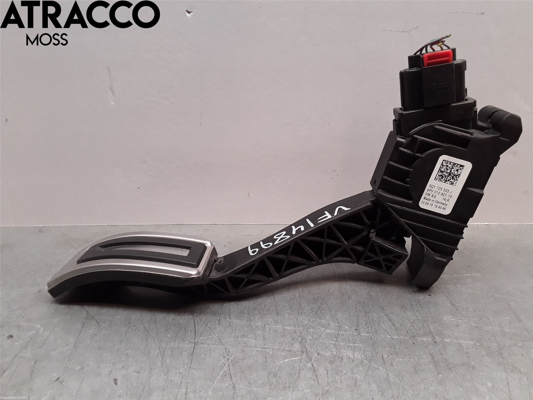 Volkswagen VW T-ROC 18- Pedal Gas-Broms-Koppling