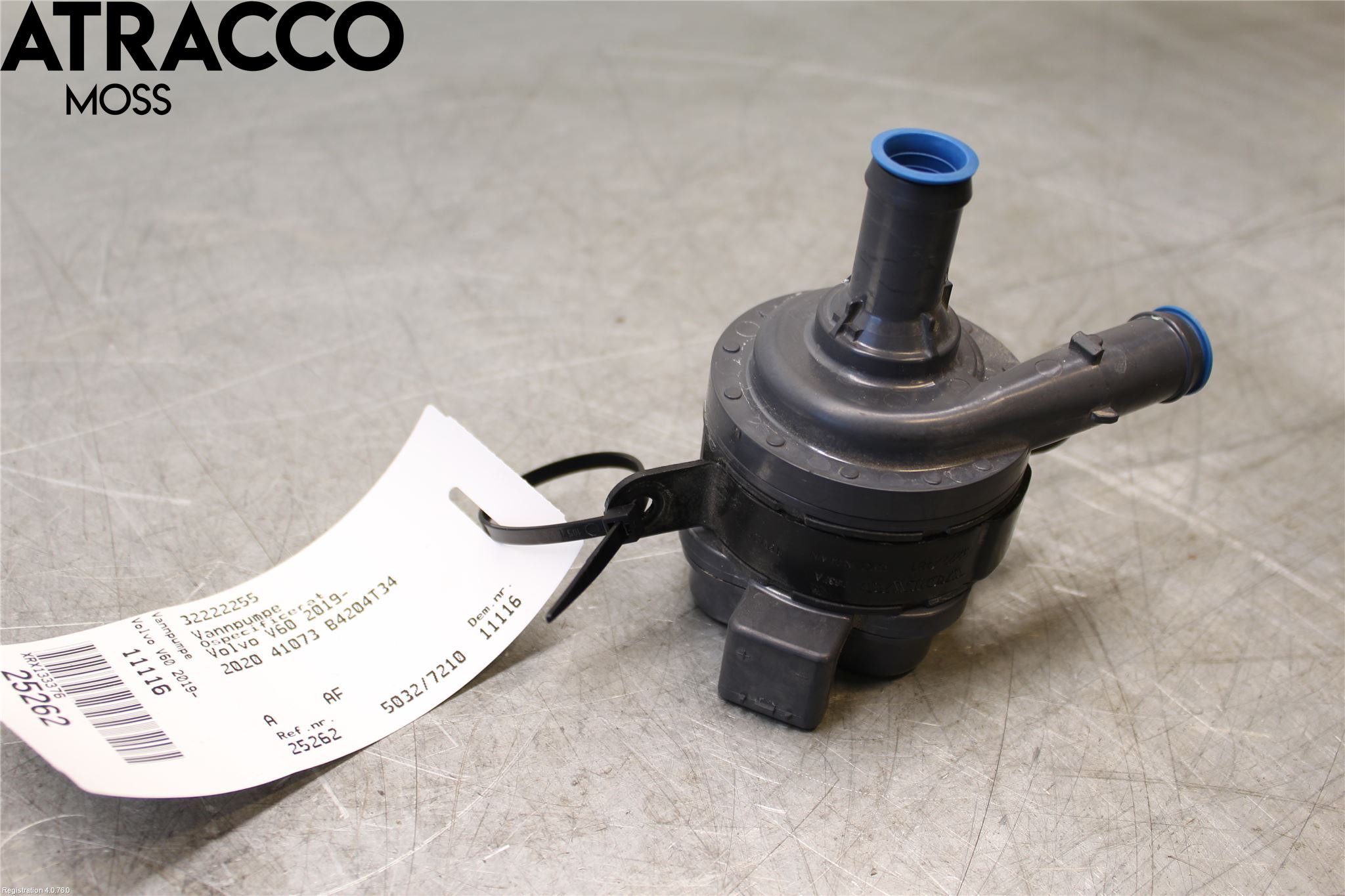 Volvo V60 19- Vattenpump