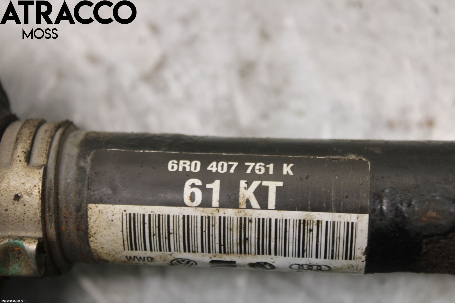 Audi A1/S1 11-18 Drivaxel Fram Vänster