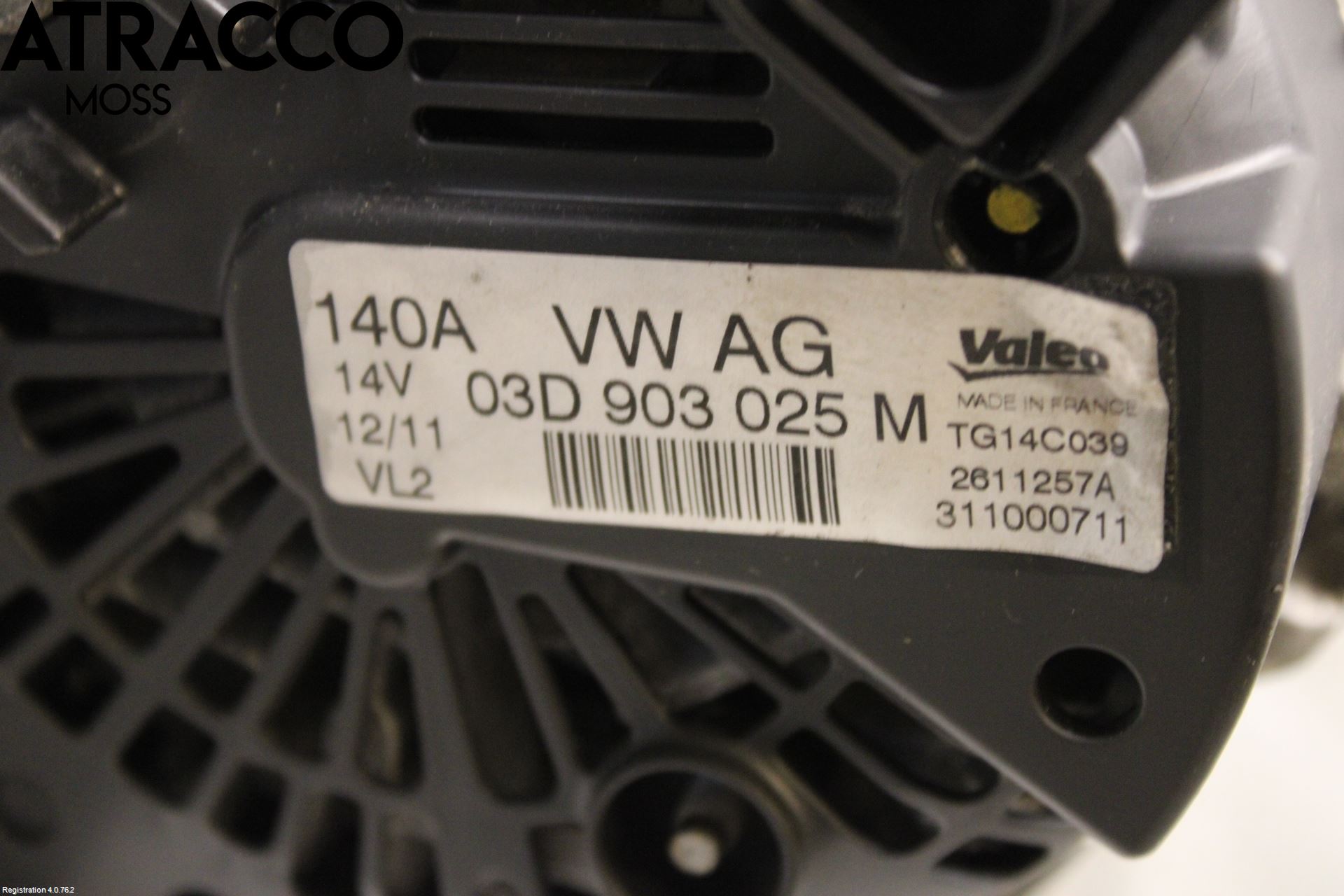 Volkswagen VW POLO 10-17 Generator