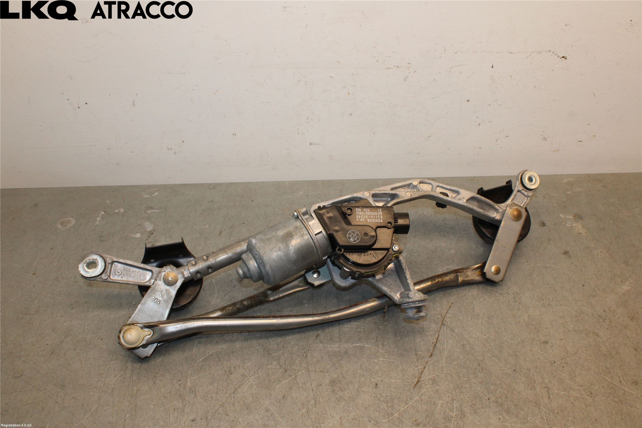 Toyota AURIS 13-19 Torkarmotor Vindruta