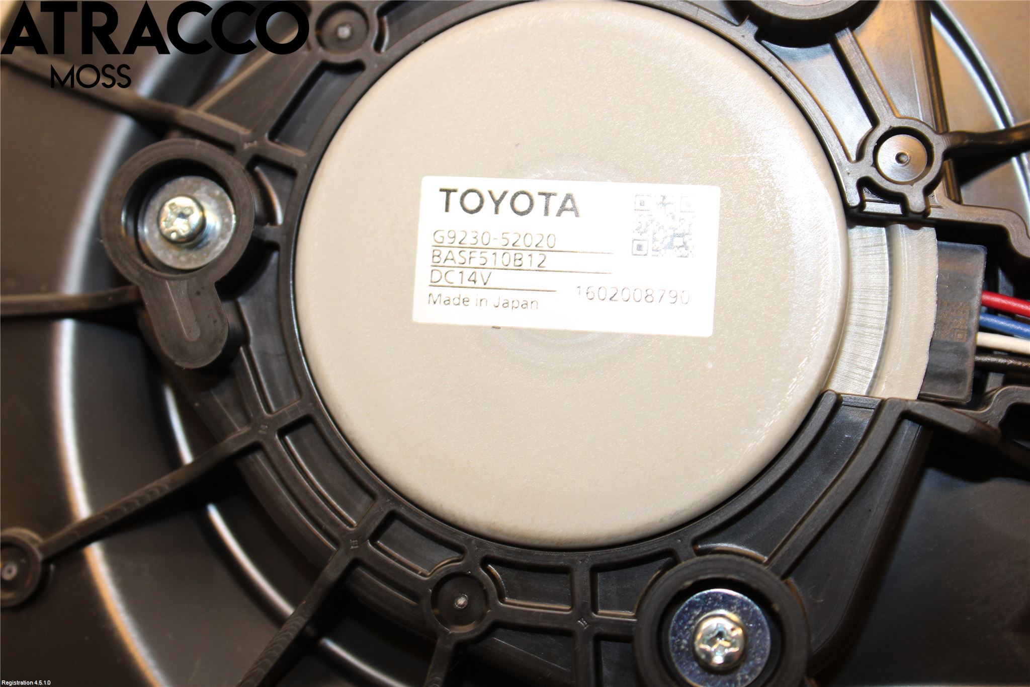 Toyota YARIS XP130 15-20 Kylfläkt El