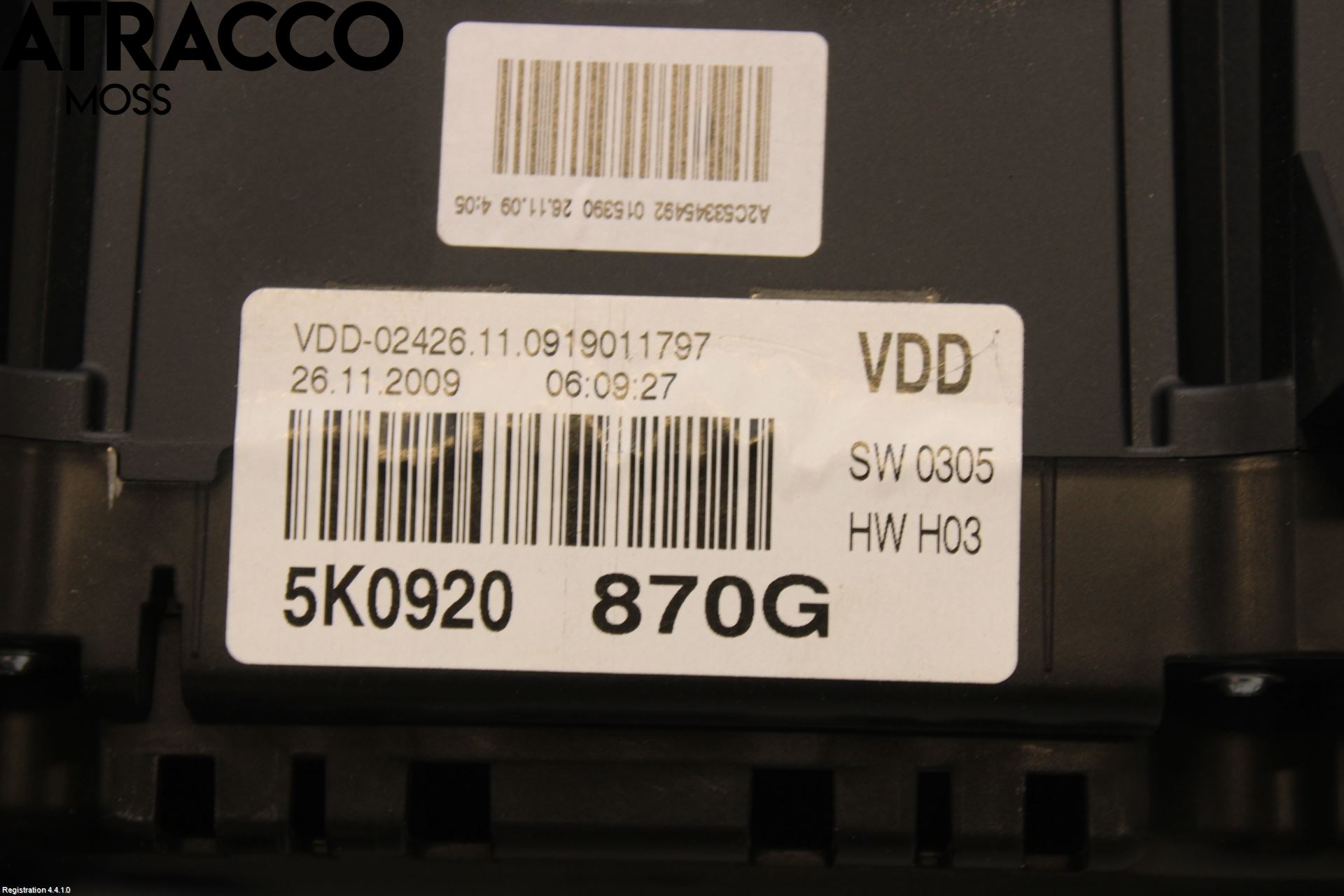 Volkswagen VW CADDY      04-10 Instrument Komb
