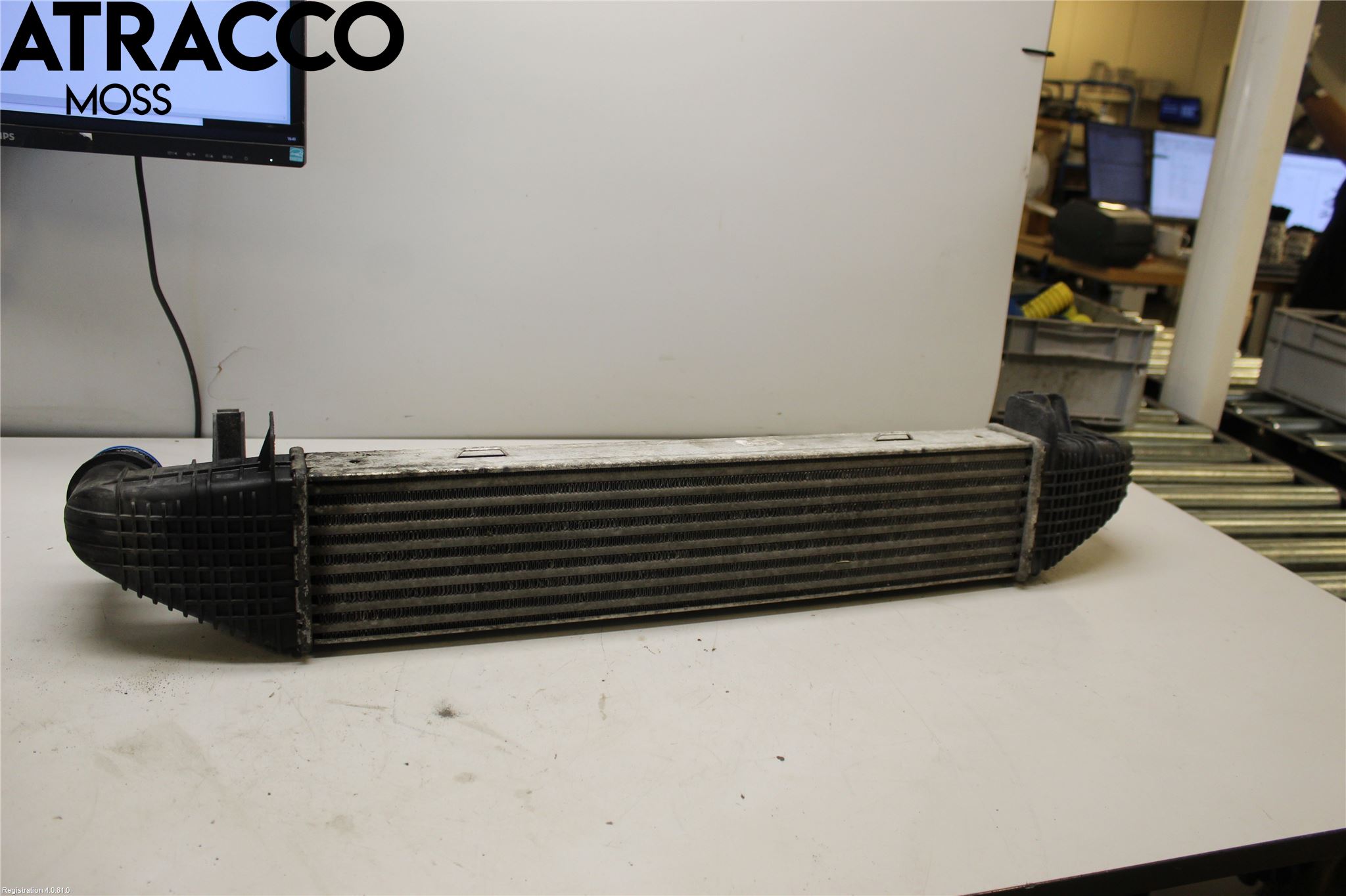 Mercedes-Benz MB C-KLASS (W204) 07-15 Laddluft-Intercooler Kyl
