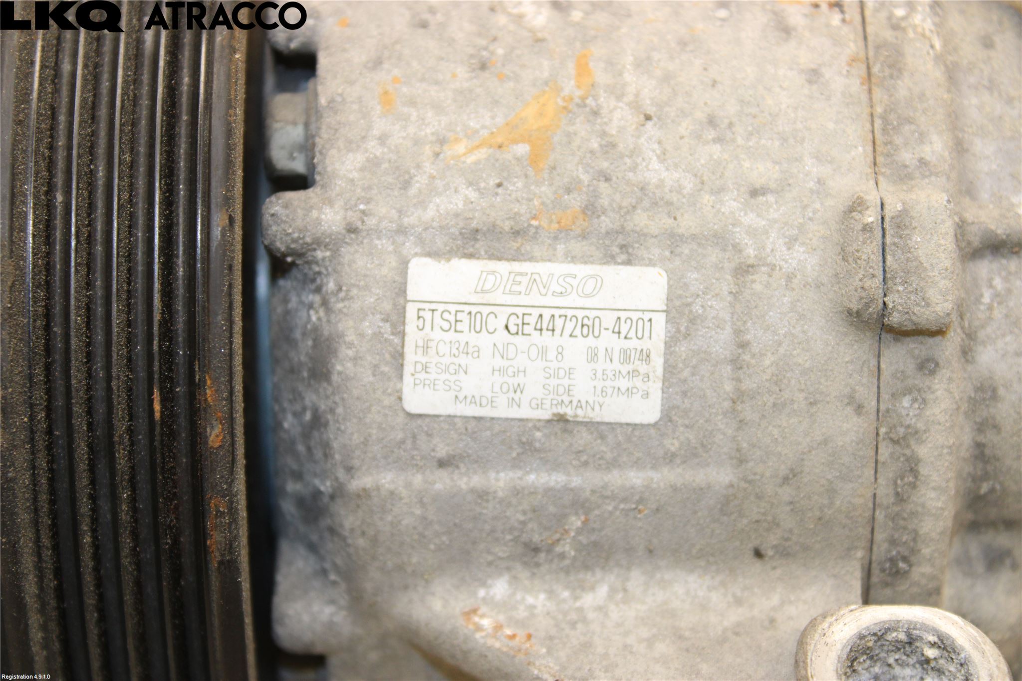 Toyota YARIS XP130 12-14 Ac Kompressor