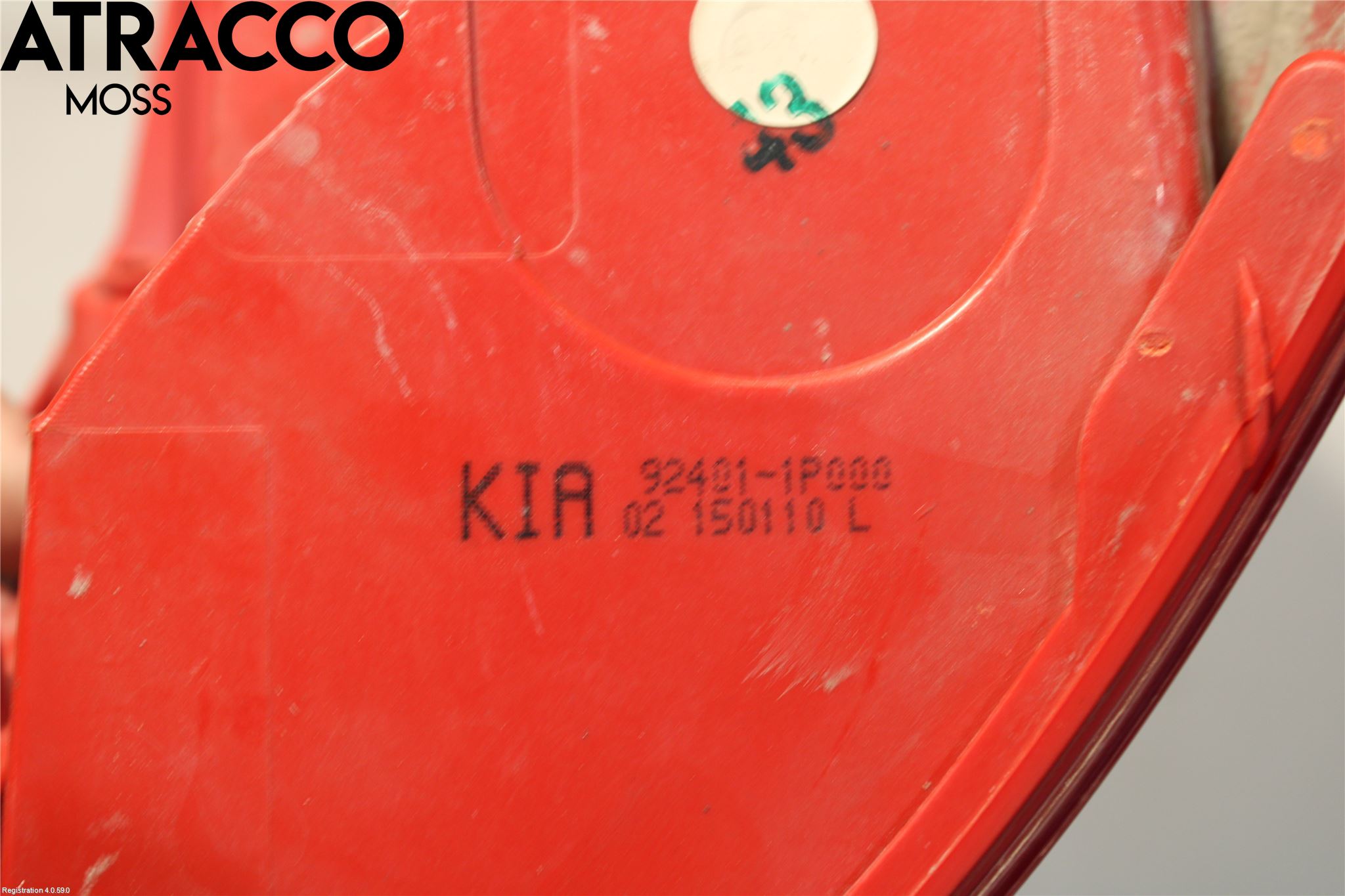 Kia VENGA 10-19 Bakljus Vänster
